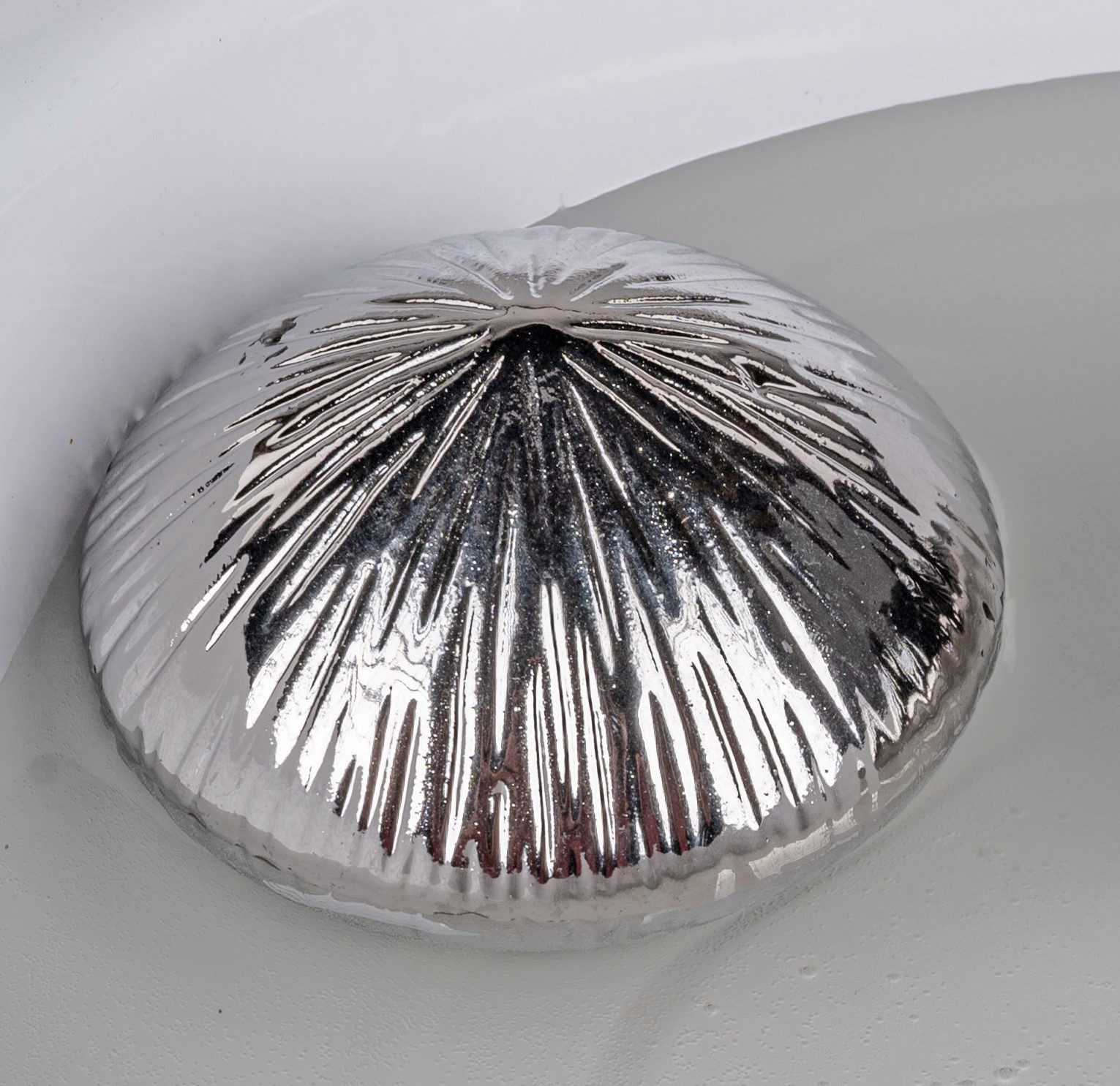formano Dekofigur Maritim, Höhe: 5cm, Farbe: Silber, Motiv: Kegel