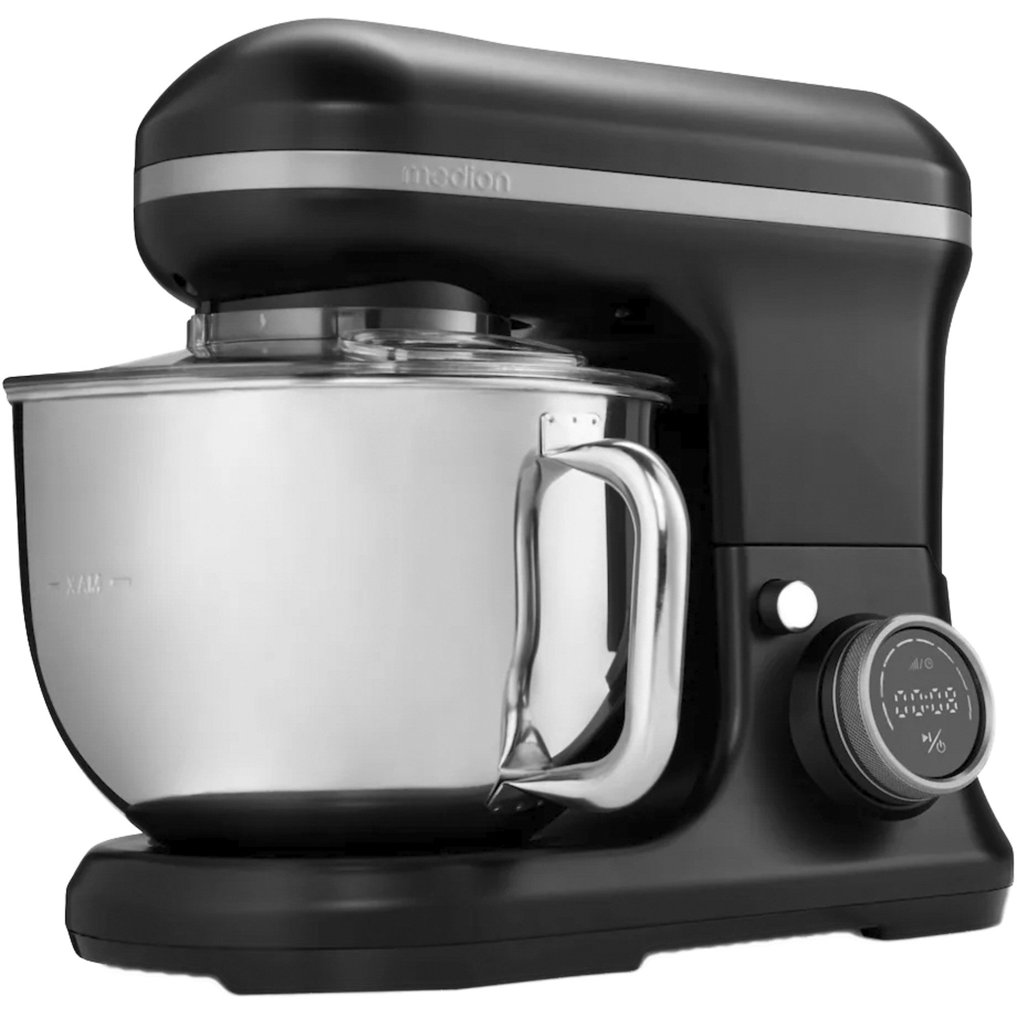 Medion® Küchenmaschine LIFE Digitale Küchenmaschine MD18420, 1200 W, 5 l Schüssel