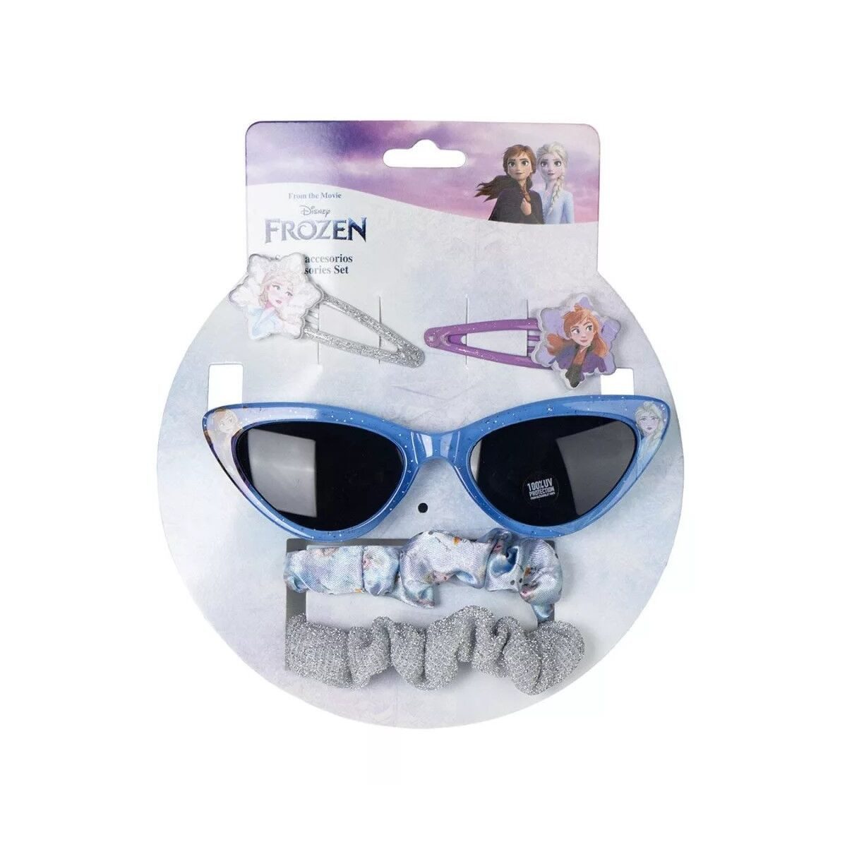 Disney Sonnenbrille Disney Eiskönigin Sonnenbrillen- und Haarzubehör-Set