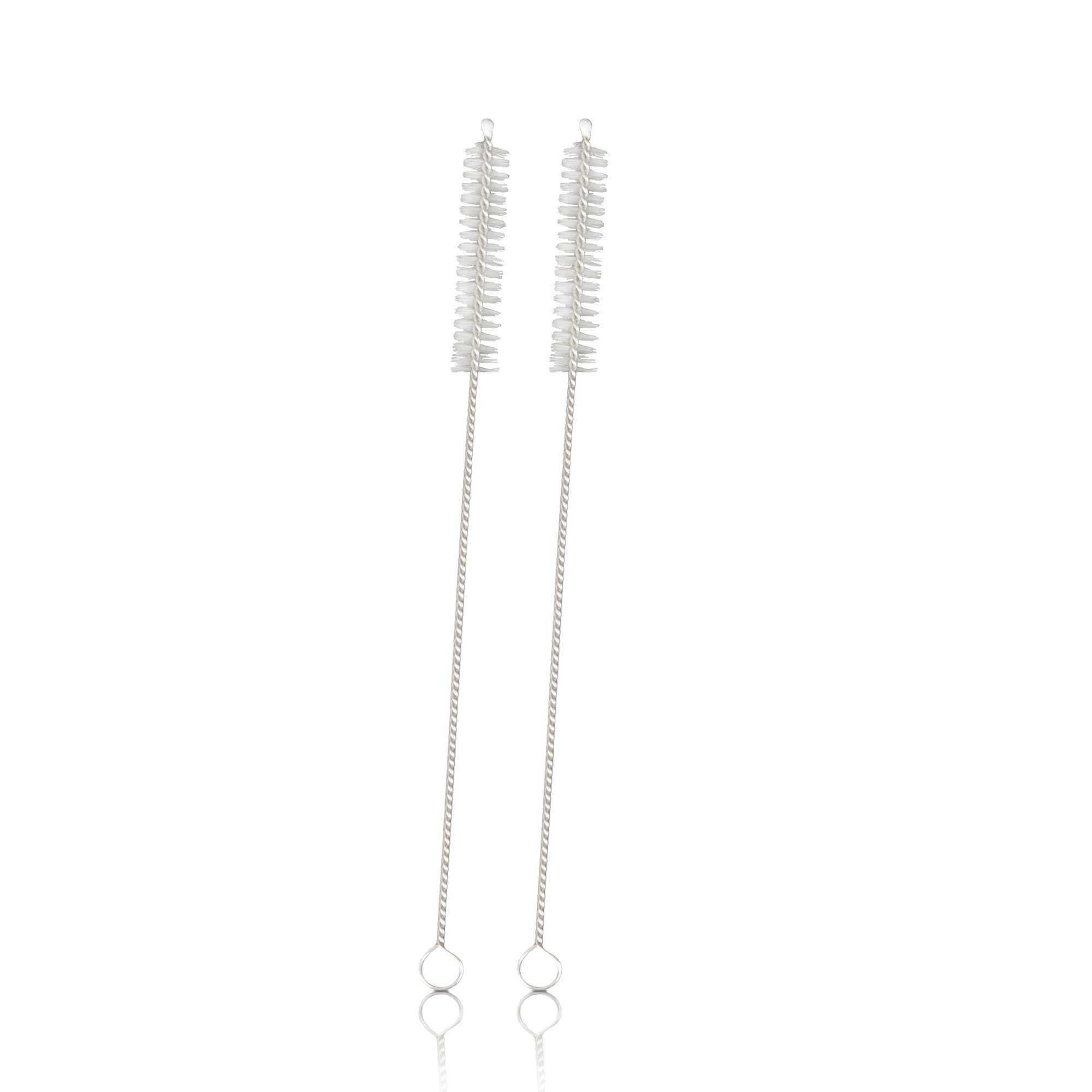 Bestlivings Trinkhalme verschiedene Sets, (2 teilig), wiederverwendbare Reinigungsbürste mit Nylon Borsten