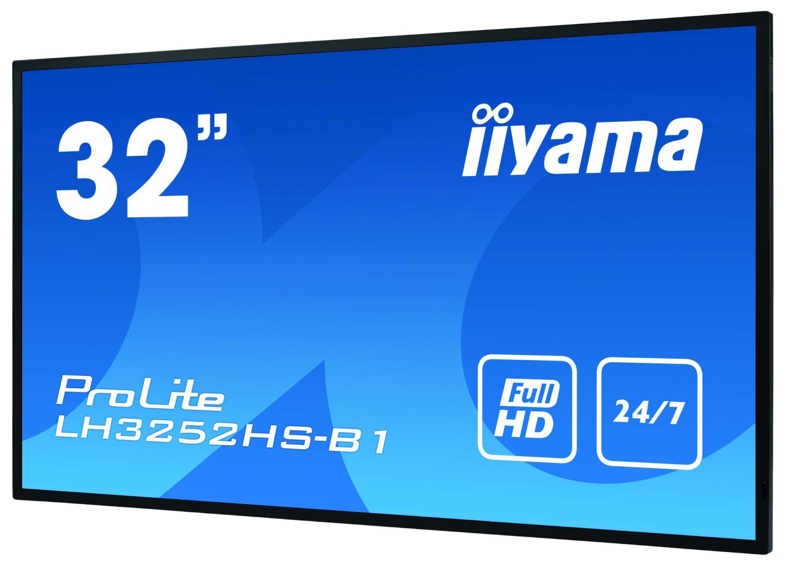 Iiyama LED-Display ProLite LH3252HS-B1 - 81 cm (32) - 1920 x 1080 Full HD TFT-Monitor (1920 x 1080 px, Full HD, 8 ms Reaktionszeit, Lautsprecher, HDCP)