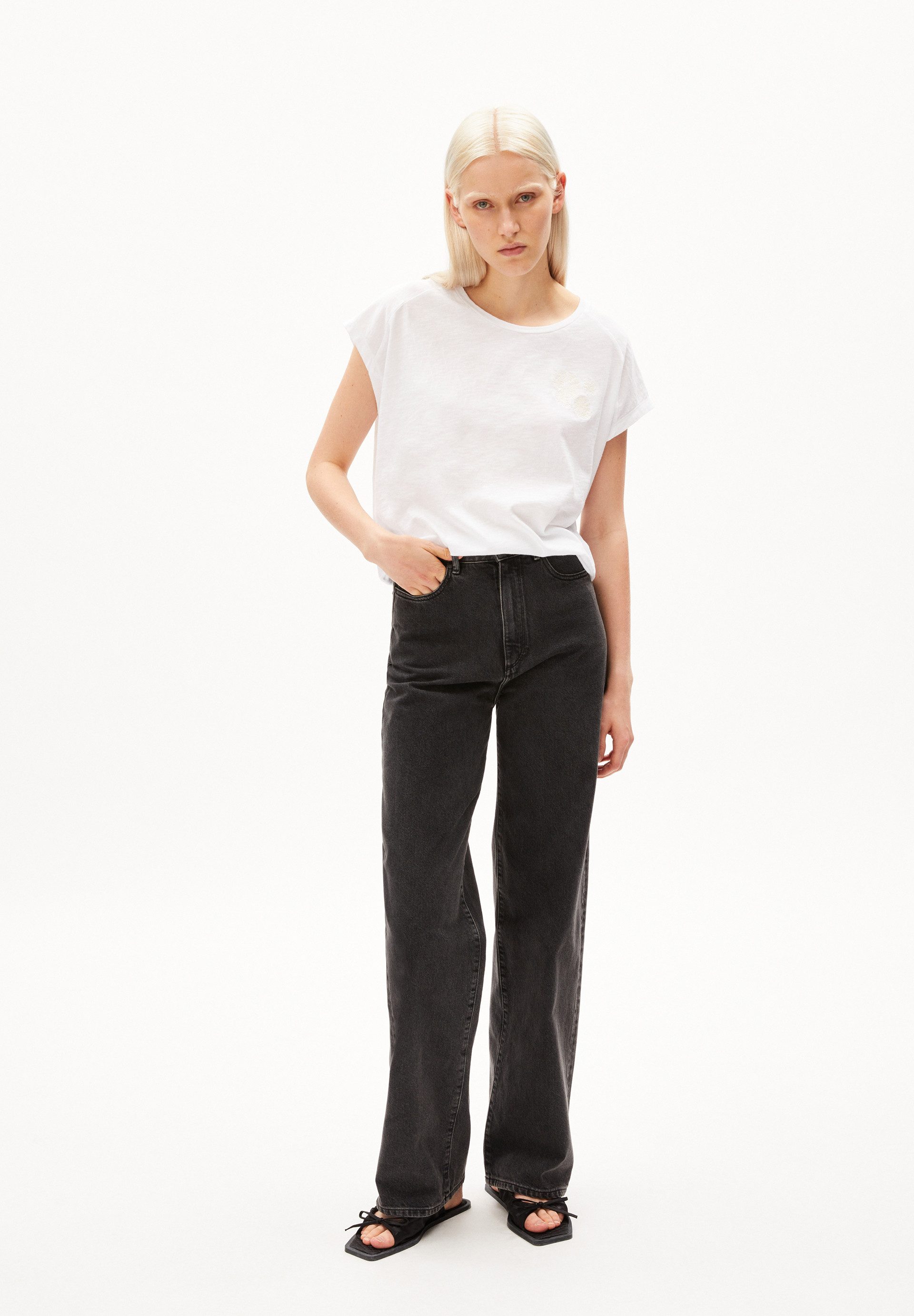 Armedangels T-Shirt ONELIAA FAANCY Damen (1-tlg) empty
