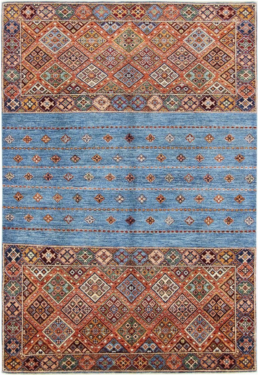 Orientteppich Arijana Shaal 171x246 Handgeknüpfter Orientteppich, Nain Trading, rechteckig, Höhe: 5 mm