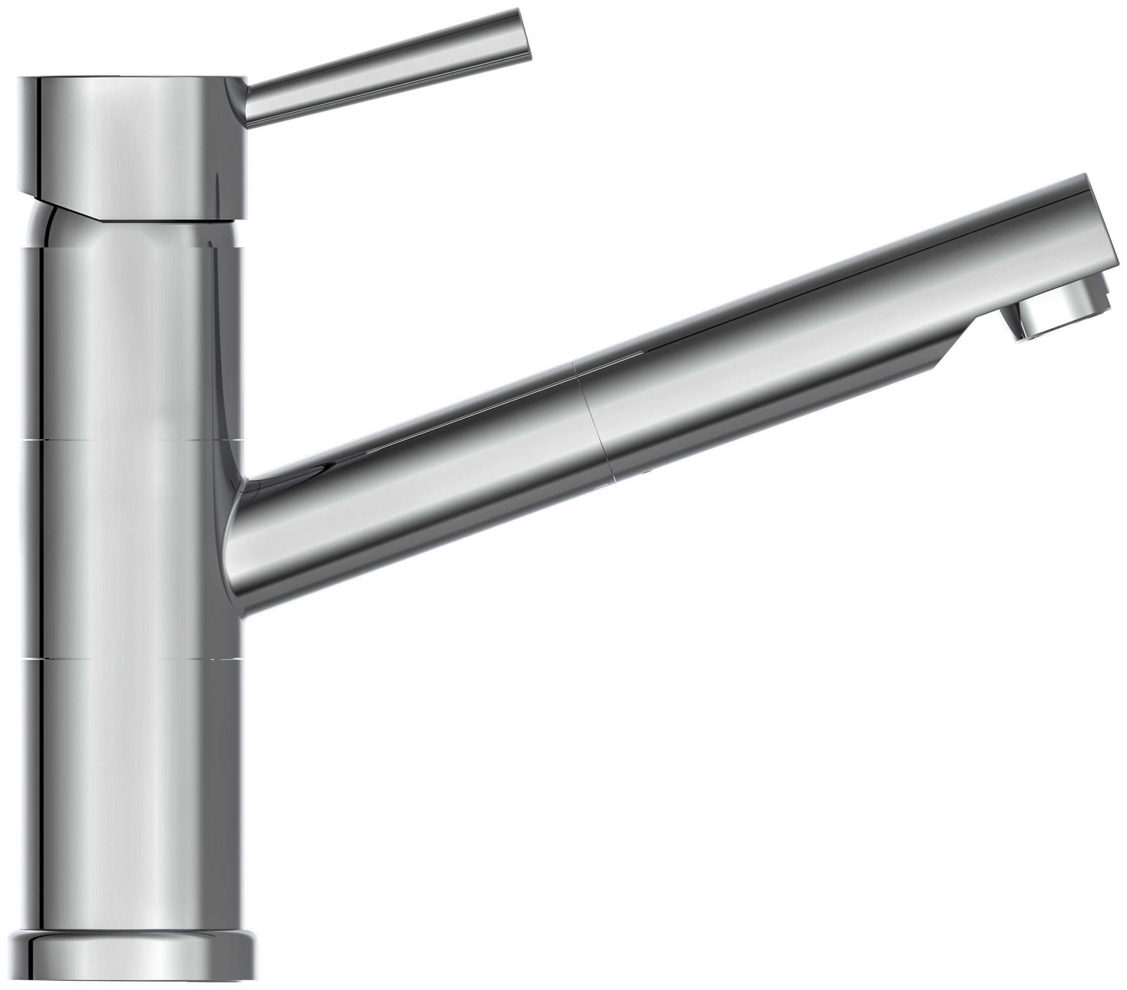 Schütte Spültischarmatur UNICORN (Mischbatterie) Hochdruck Küchenarmatur mit Geschirrbrause, Wasserhahn ausziehbar