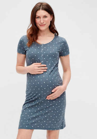 Mamalicious Umstandsnachthemd MLMIRA STAR JRS NIGHTGOWN 2F A. E. NOOS