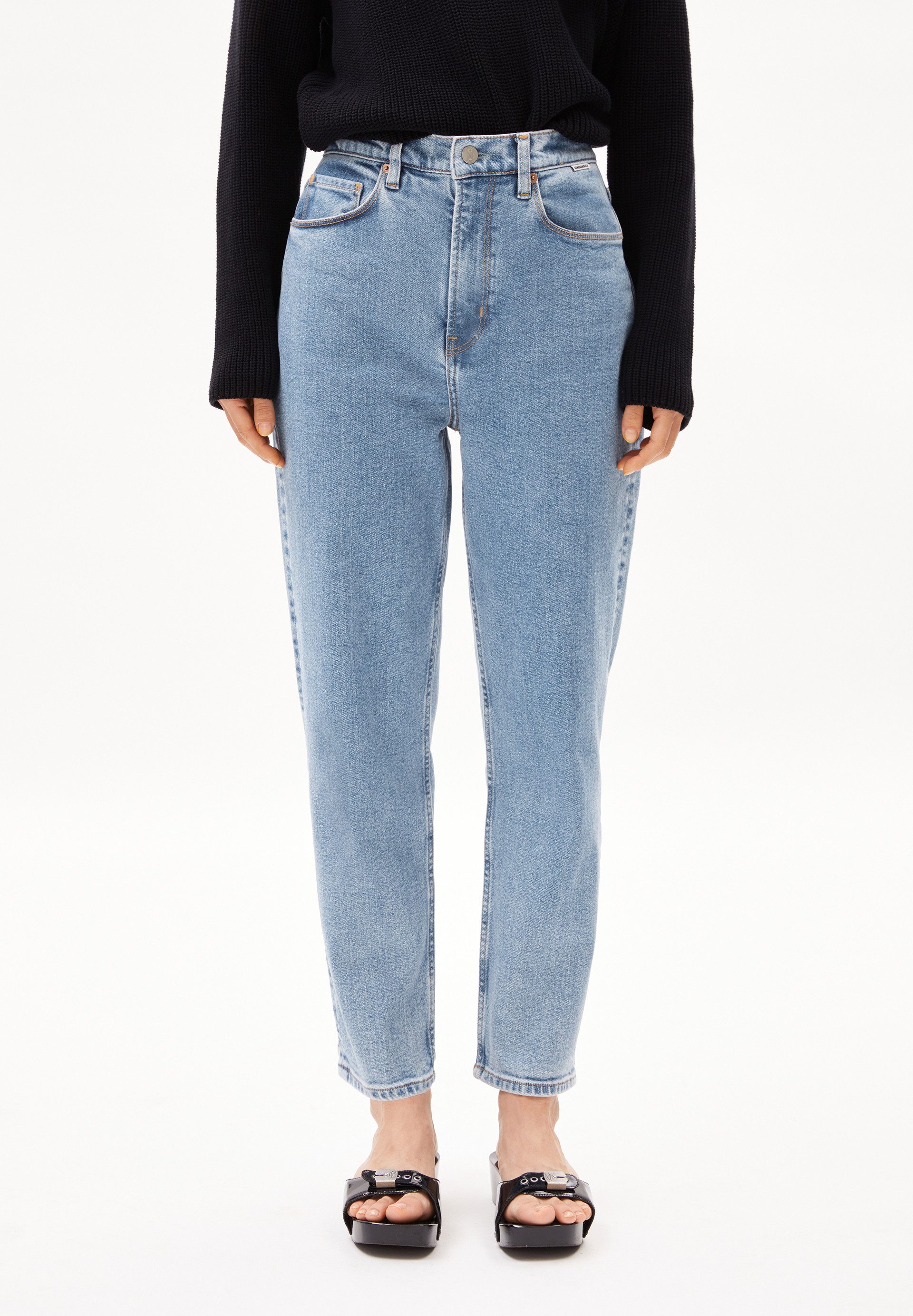 Armedangels Mom-Jeans MAIRAA (Comfort-Stretch, Mom Fit) High waist