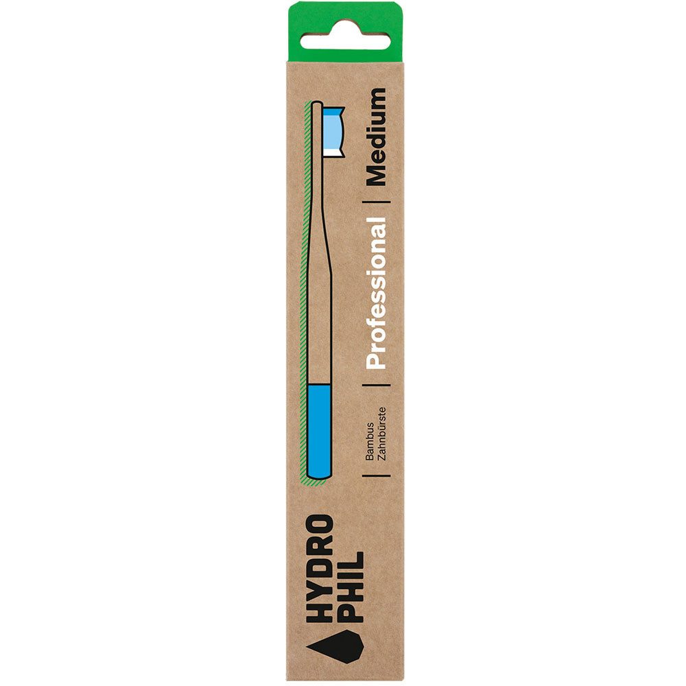 Hydrophil Zahnbürste Bambus- Professional Medium, Stk