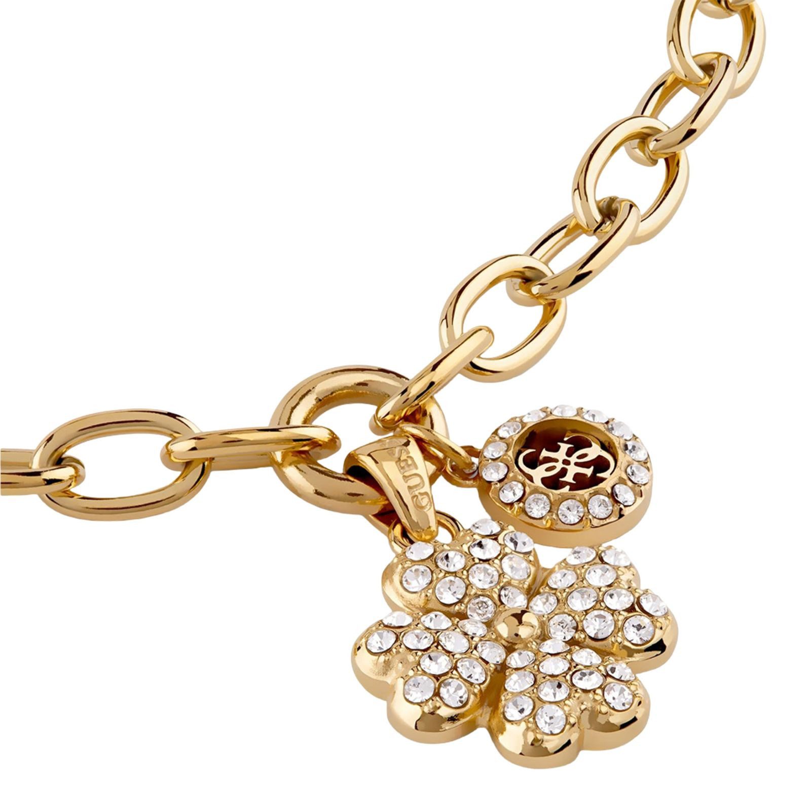 Guess Gliederarmband Lucky Charm Pave Bracelet