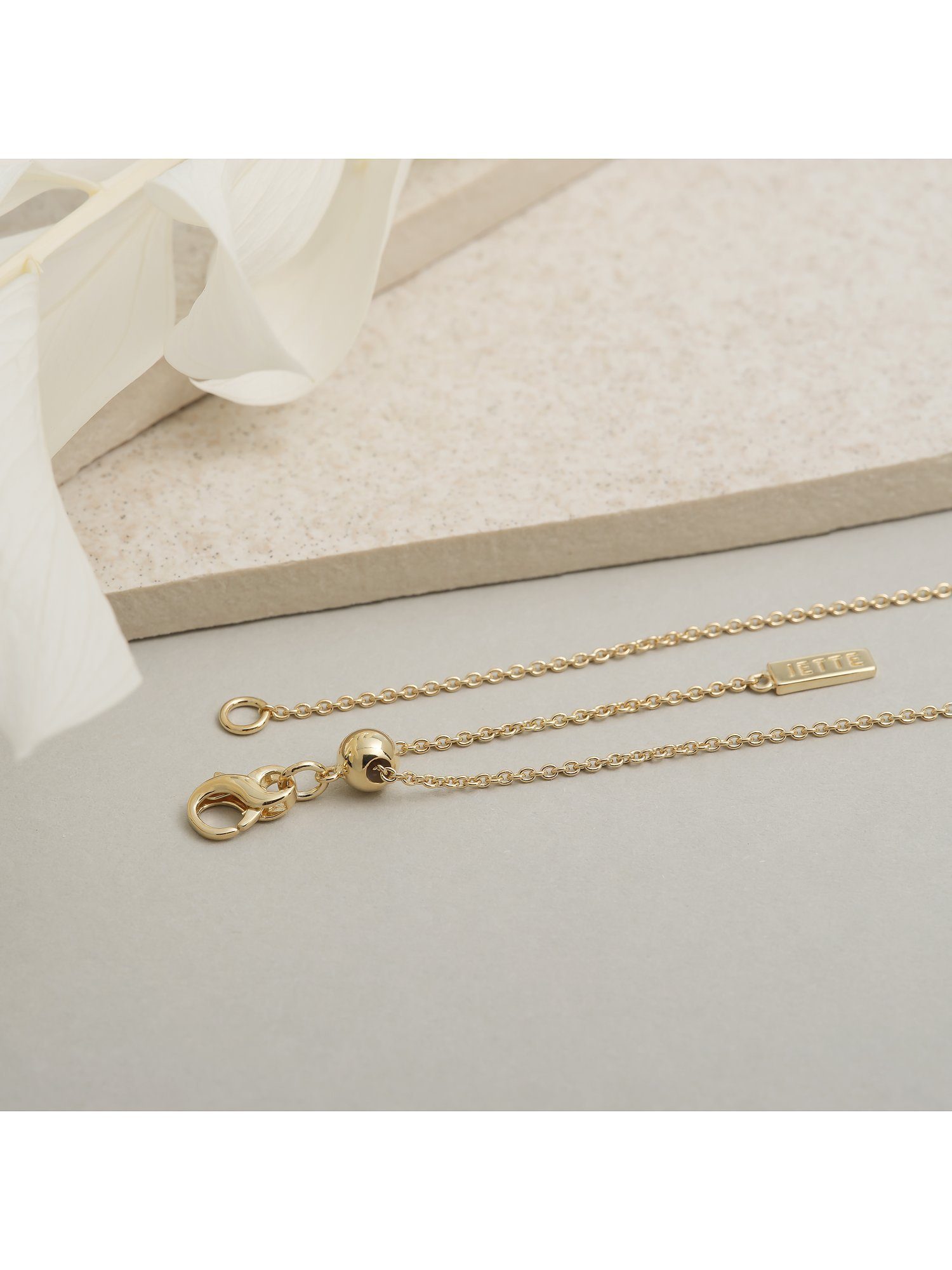 JETTE Silberkette JETTE Damen-Kette 925er Silber 27 Zirkonia, COSMOPOLITAN günstig online kaufen