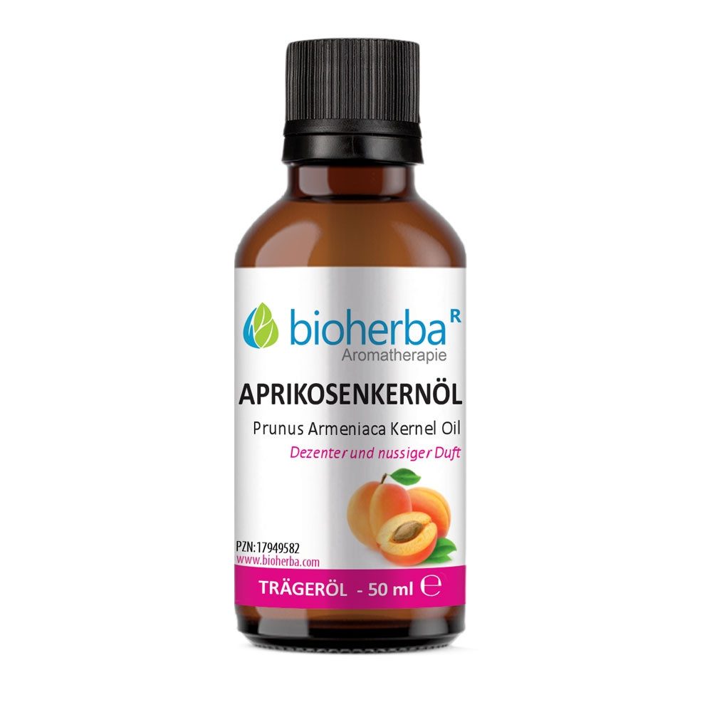 BIOHERBA R Pflege-Set Aprikosenkernöl Reines Aprikosenkern-Trägeröl 50 ml