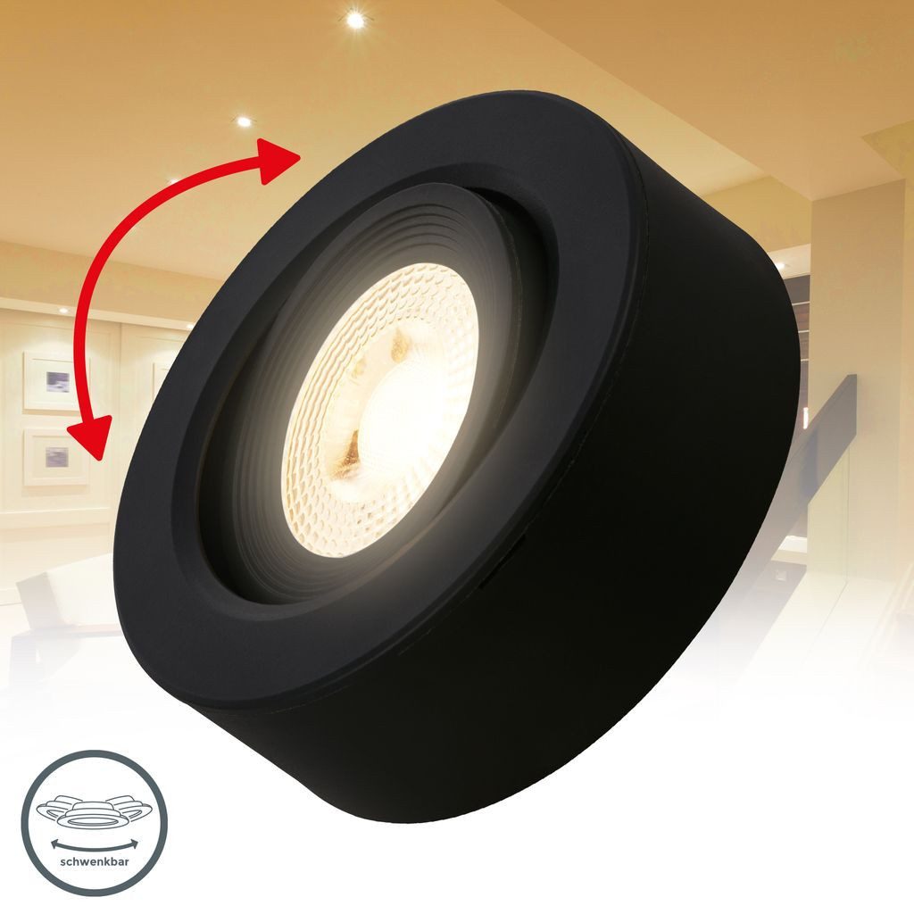 B.K.Licht LED Einbaustrahler BKL1616, LED fest integriert, 2700K - Extra-Wa günstig online kaufen