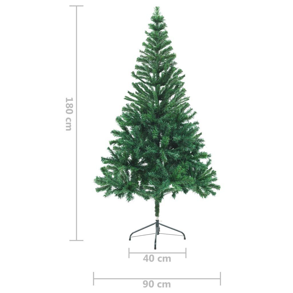 Künstlicher cm furnicato 180 mit Weihnachtsbaum Ständer 564 Zweige