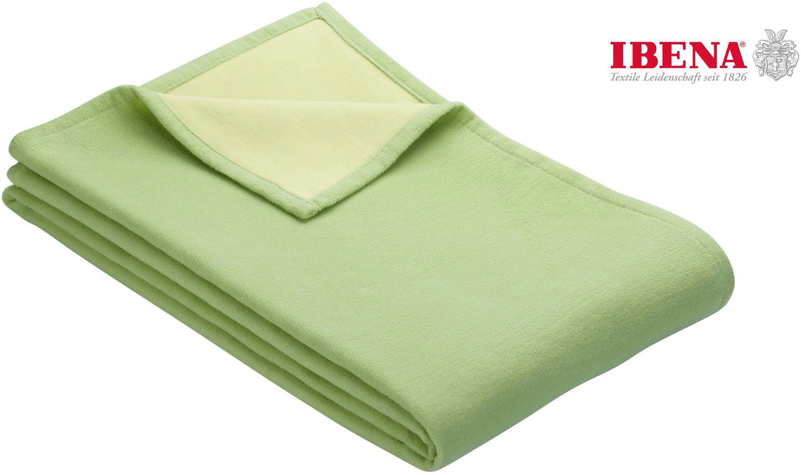 Wohndecke Cotton Pur, IBENA, in trendigen Farben günstig online kaufen