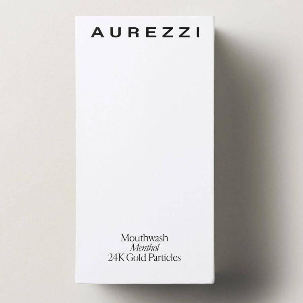 AUREZZI Mundwasser AUREZZI Mundspülung 24k Gold - Menthol