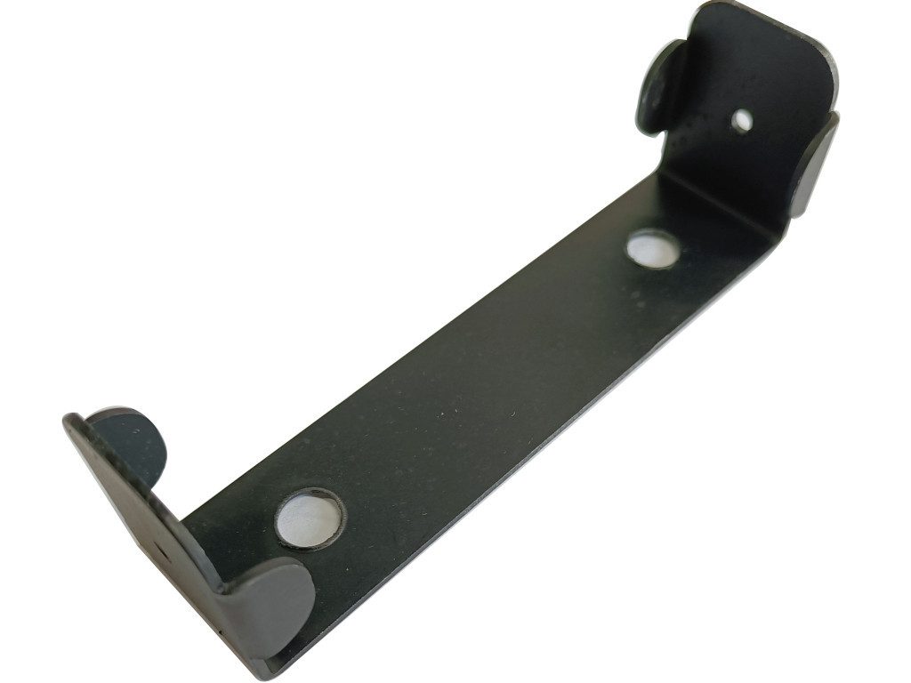Outgarden Pfostenträger Montageclips für Alu-Co-Extrusion-Board Schwarz