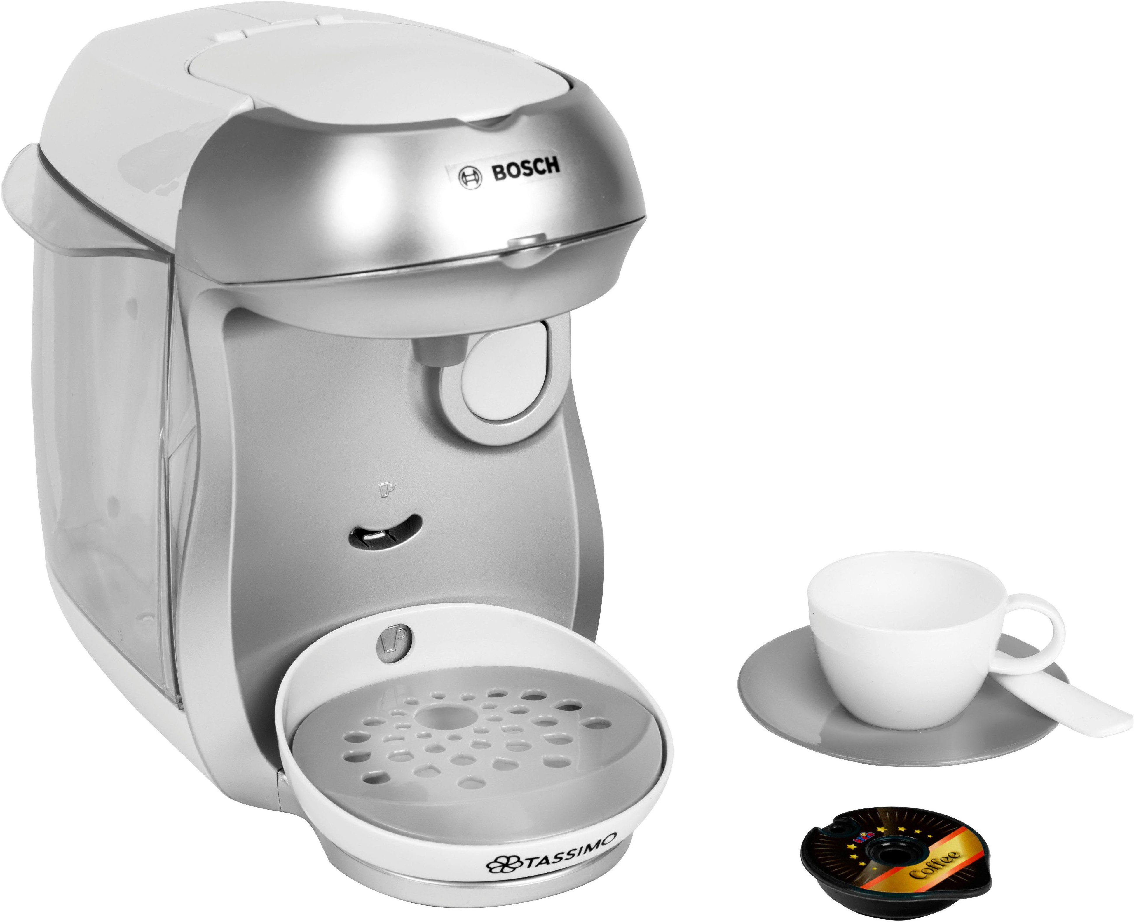 Klein Kinder-Kaffeemaschine Bosch - Espressomaschine "Tassimo Happy", mit Sound