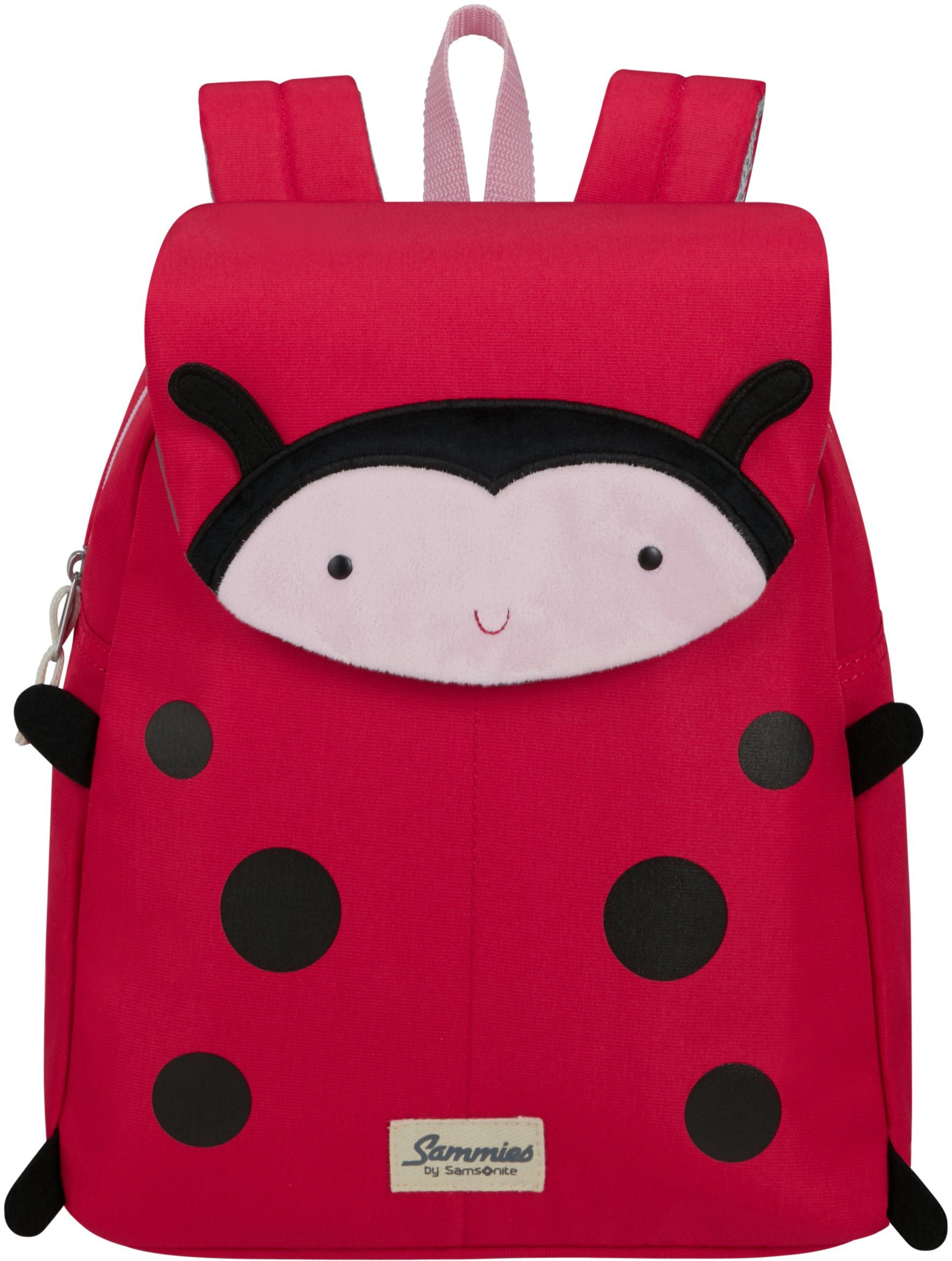 Samsonite Kinderrucksack Happy Sammies ECO, S+, Ladybug Lally, Kindergartenrucksack Kinderfreizeitrucksack Kinder-Backpack