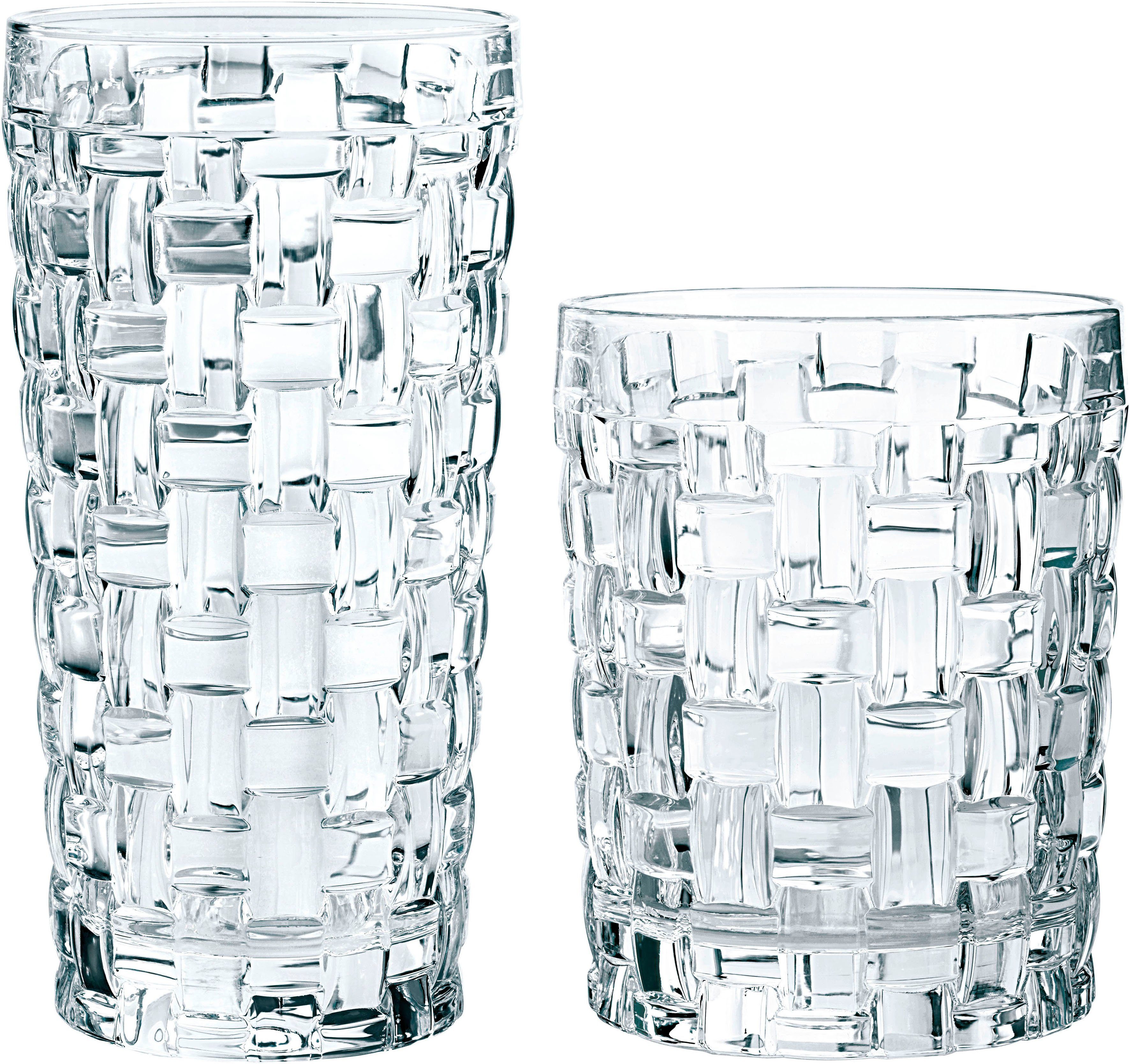 Nachtmann Gläser-Set Bossa Nova, 12-tlg., Kristallglas, Made in Germany, 12-teilig