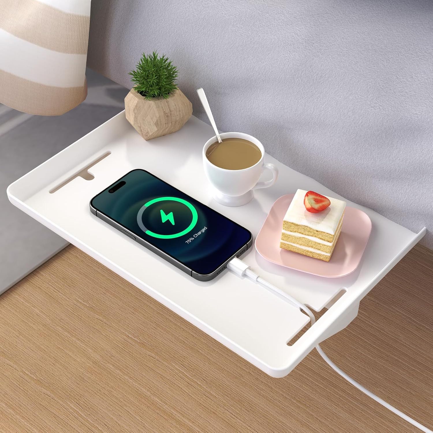 LA CUTE Nachttisch Ablage Katzen Bettablage, Nachttisch zum Einhängen, Rega günstig online kaufen