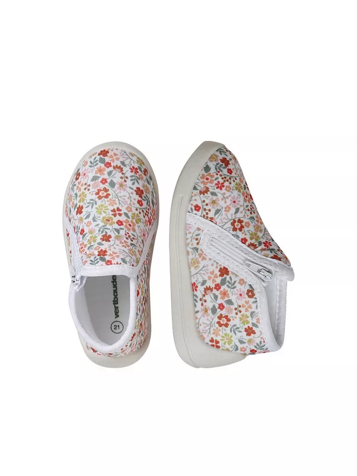 vertbaudet Baby Stoff-Hausschuhe Hausschuh Cord-Optik