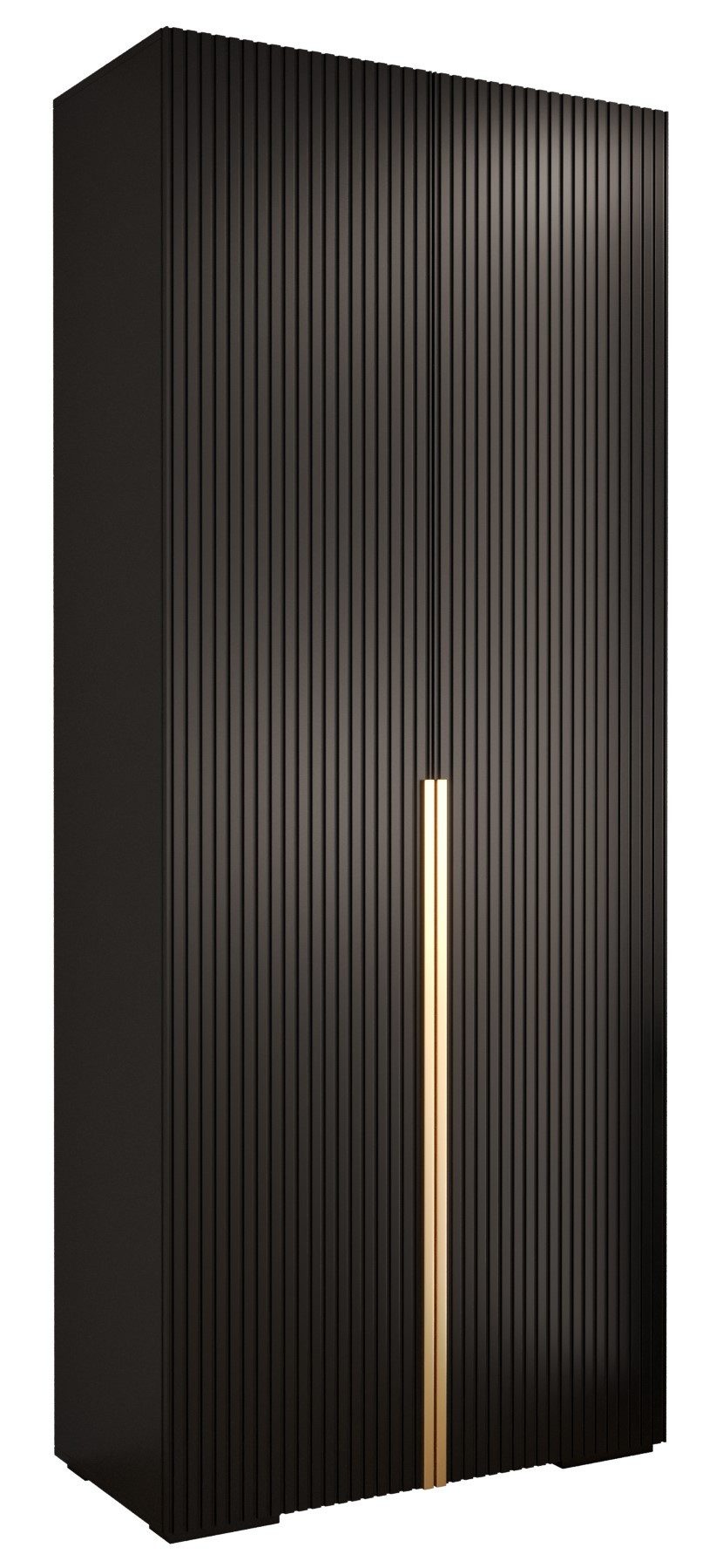 ABIKS MÖBEL Drehtürenschrank MANHATTAN RYFEL 9 Schlafzimmerschrank mit Kleiderstange und Regalen