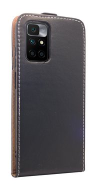 cofi1453 Flip Case für XIAOMI REDMI 11A Handy Tasche vertikal aufklappbar Schwarz