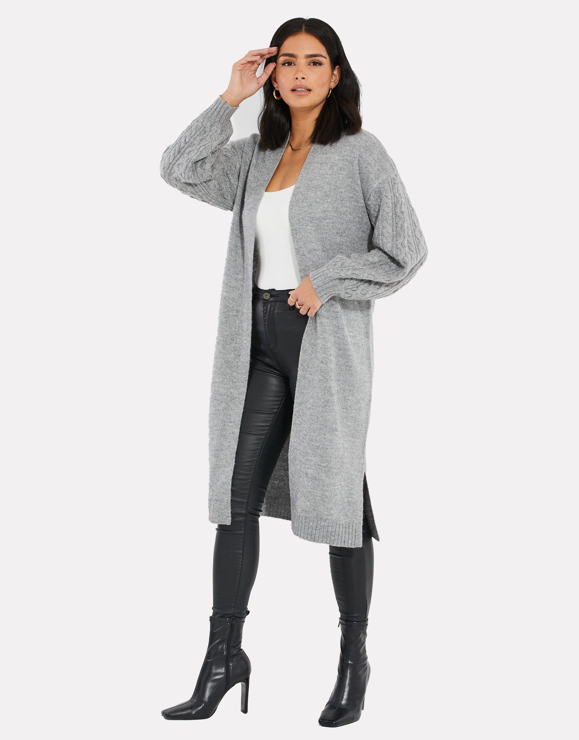 Threadbare Strickjacke (1-tlg) im einfarbigen Design