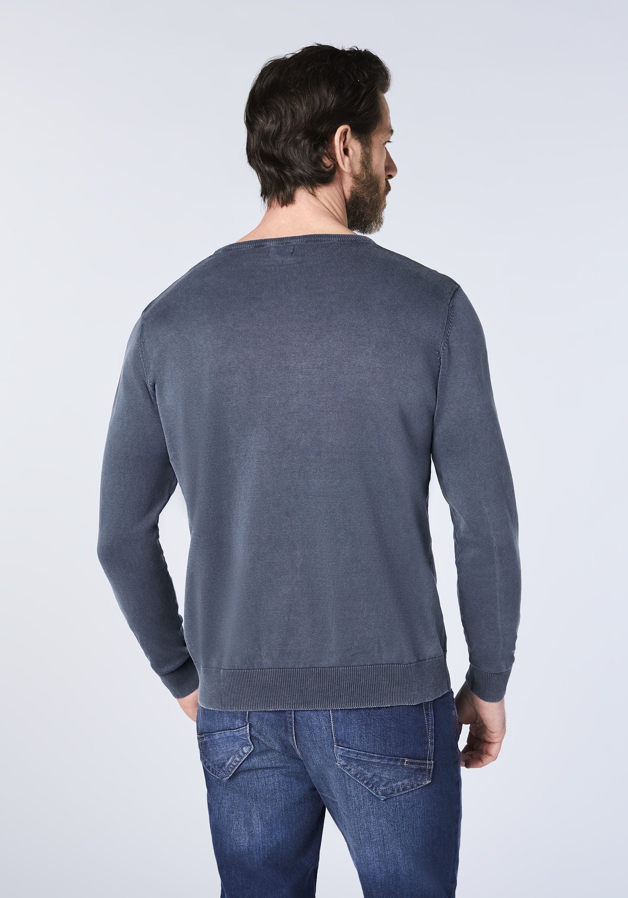 Herren Pullover Oklahoma Jeans Strickpullover Men, Knitted Sweater, Regular Fit (1-tlg)