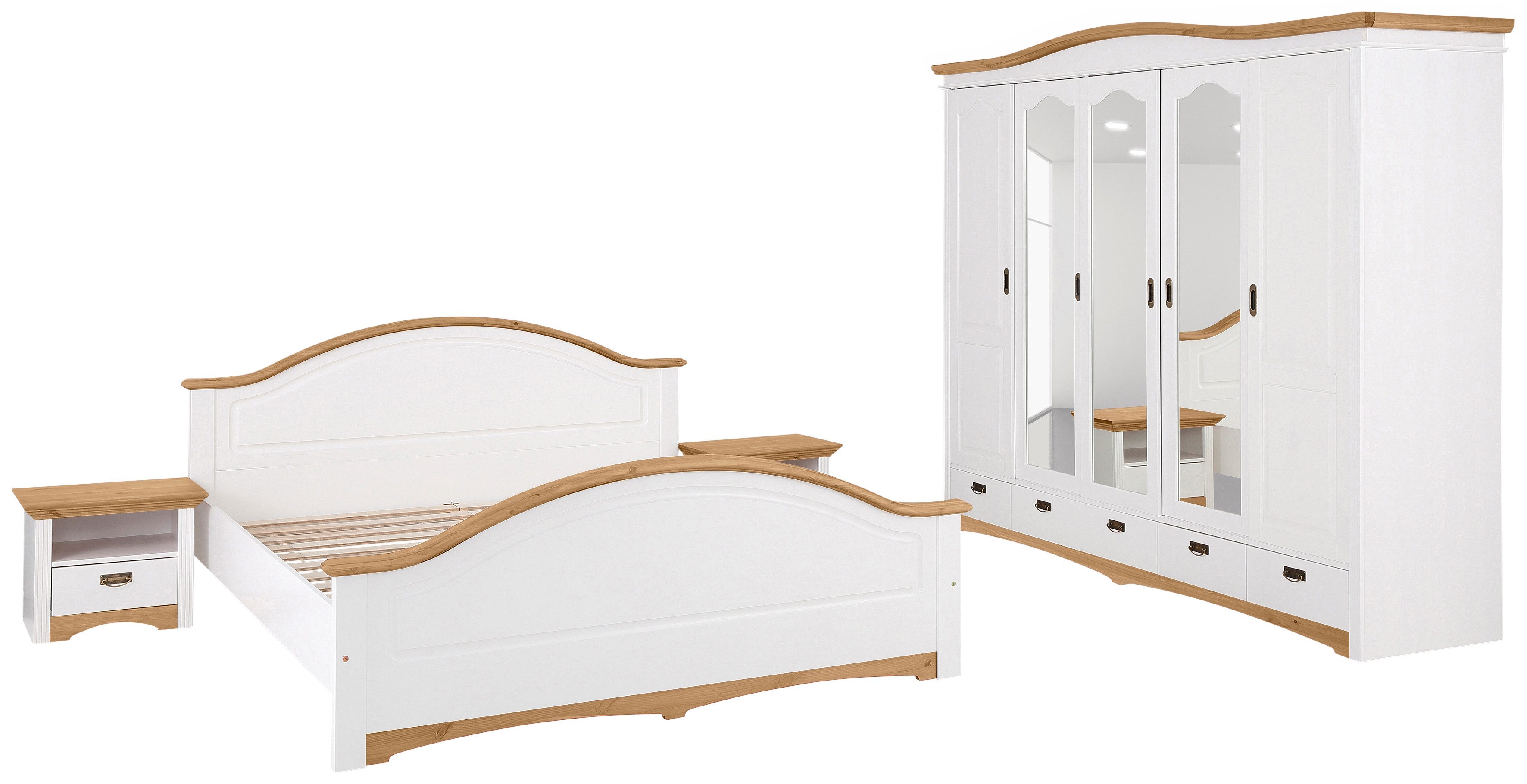 Home affaire Schlafzimmer-Set "Konrad", komplettes Schlafzimmer mit großem günstig online kaufen