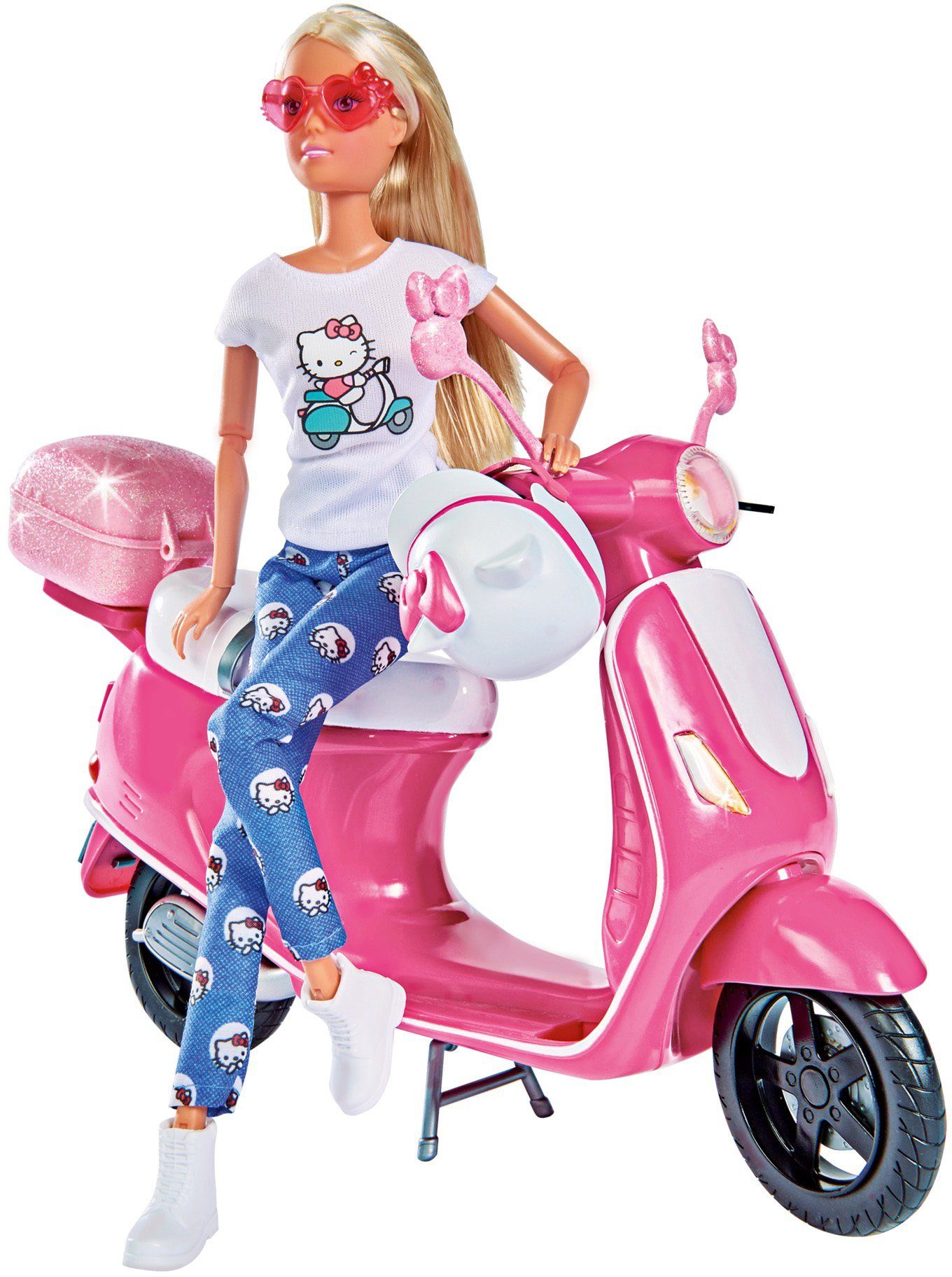 SIMBA Anziehpuppe »Steffi Love, Hello Kitty Scooter« online kaufen OTTO