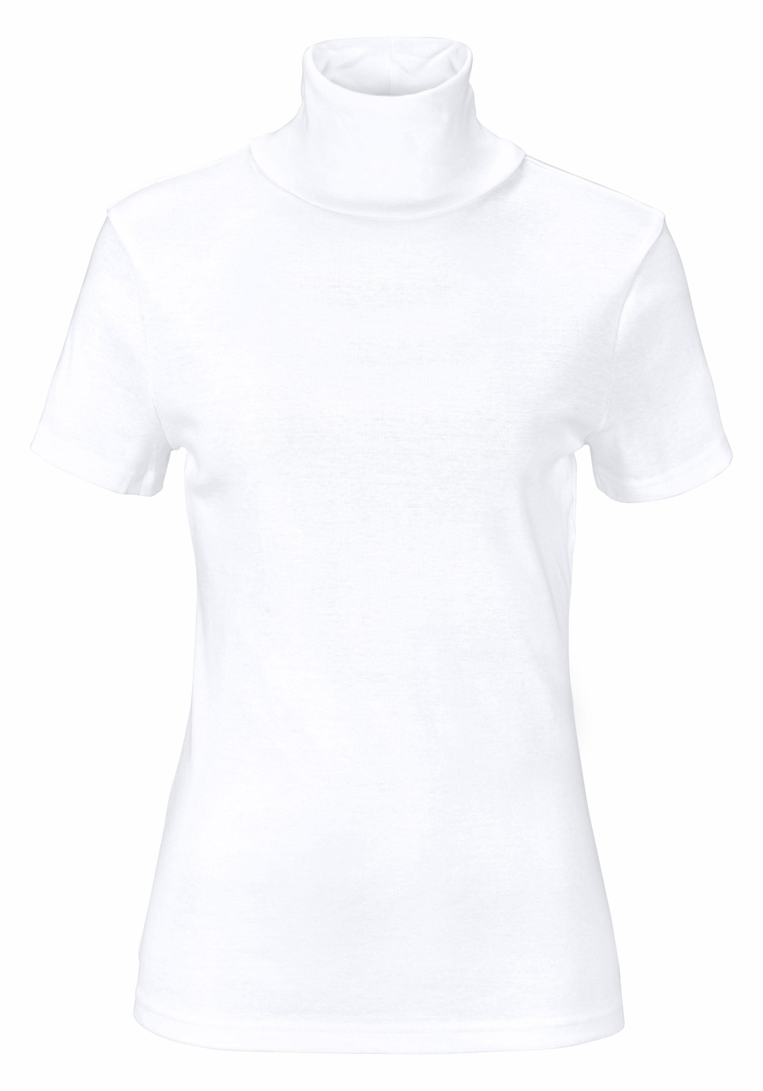 Flashlights Rollkragenshirt (Packung, 2-tlg., 2er-Pack) eng geschnitten, aus elastischem Material, im 2er-Pack