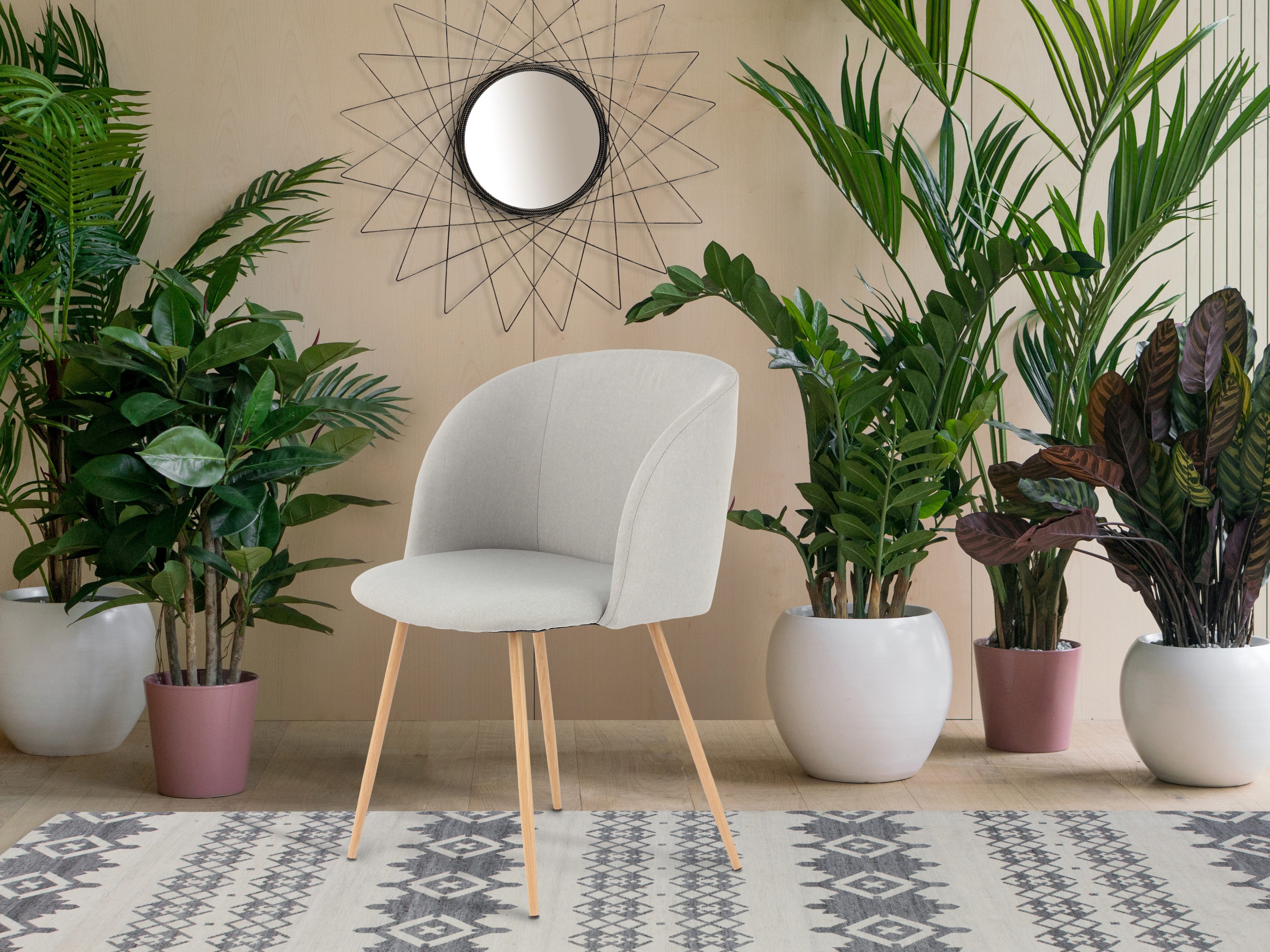 Kayoom Polsterstuhl Stuhl Celina 110 2er-Set günstig online kaufen