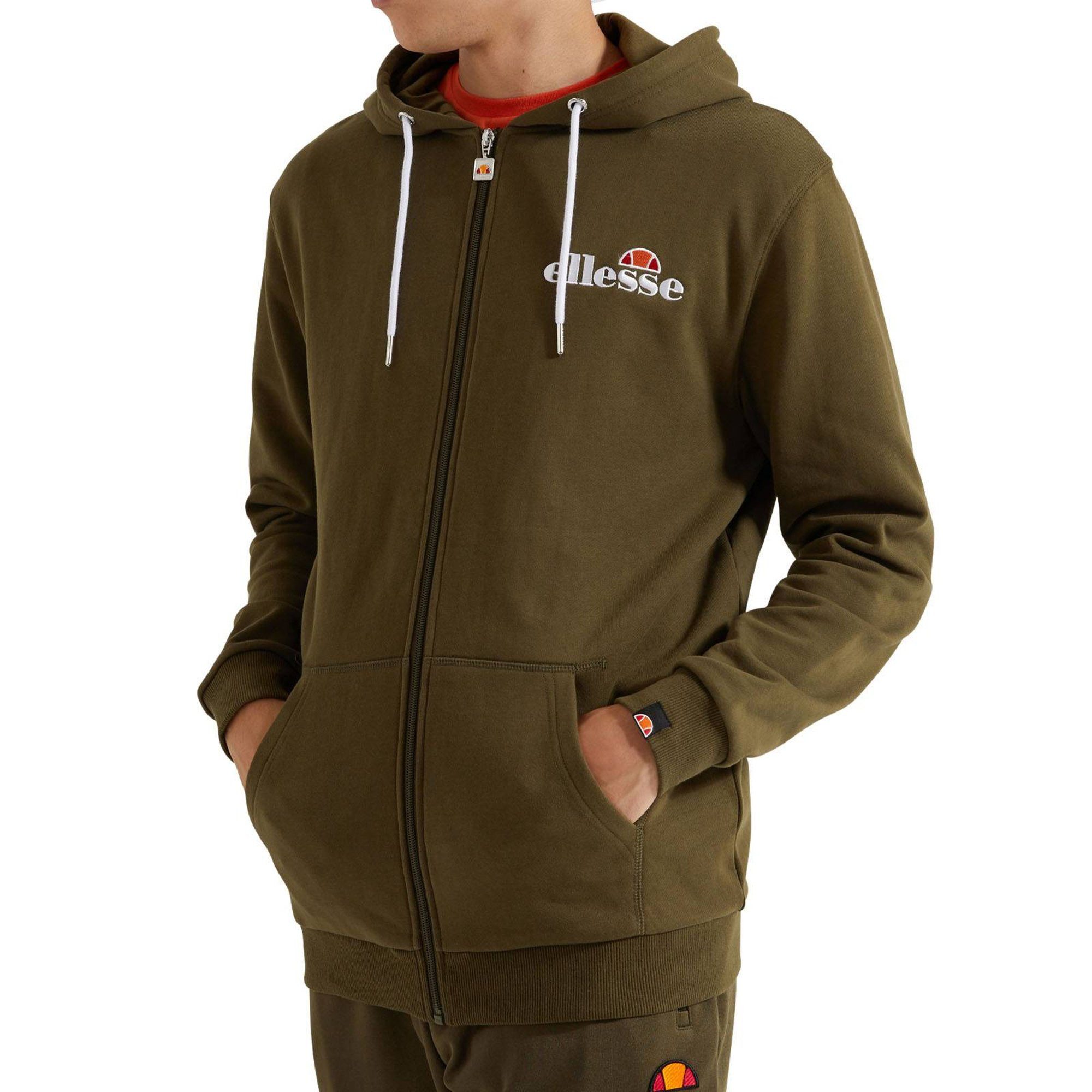 Ellesse Sweatshirt Herren Sweatjacke Baumwolle Briero günstig online kaufen