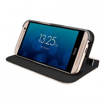 Artwizz Flip Case SeeJacket® Folio for HTC One (M8)/ M8s, gold