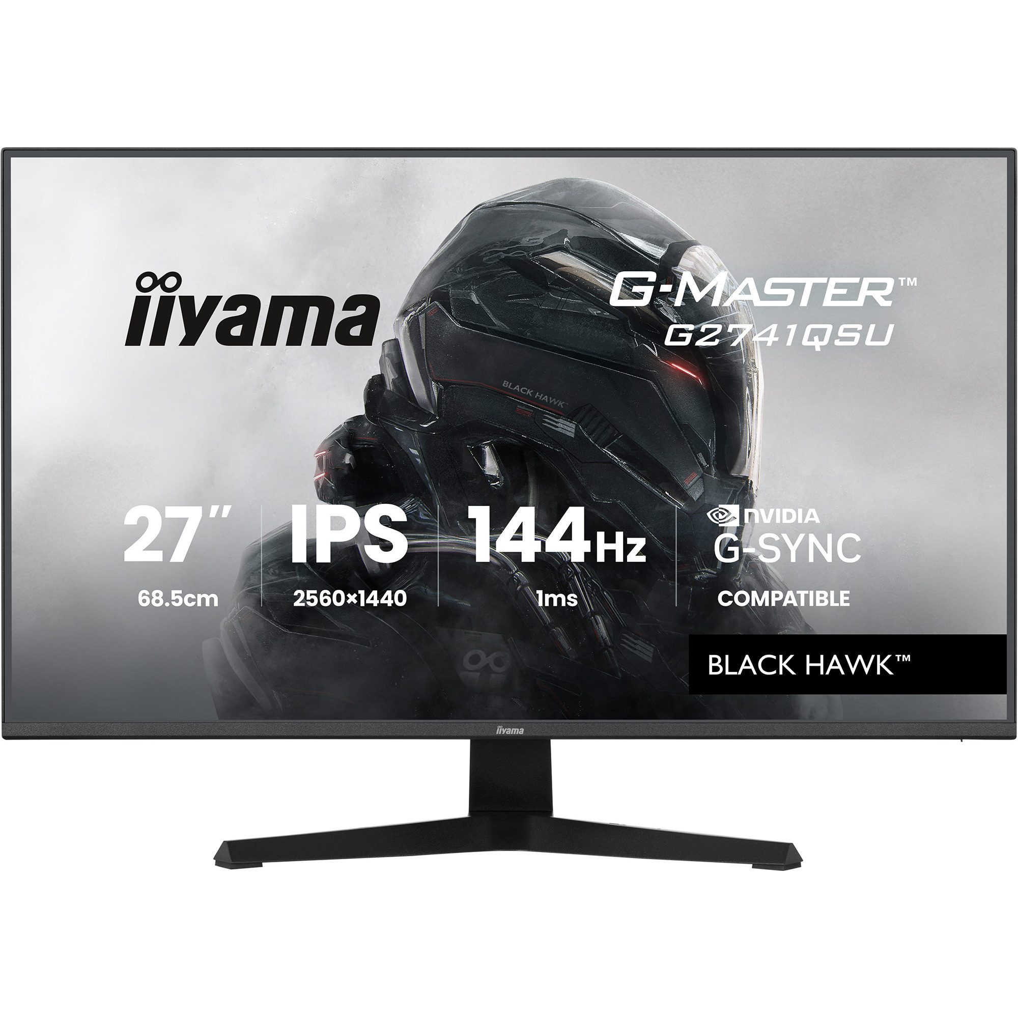 Iiyama iiyama G-Master G2741QSU-B1 Black Hawk, TFT-Monitor (2560 x 1440 px)