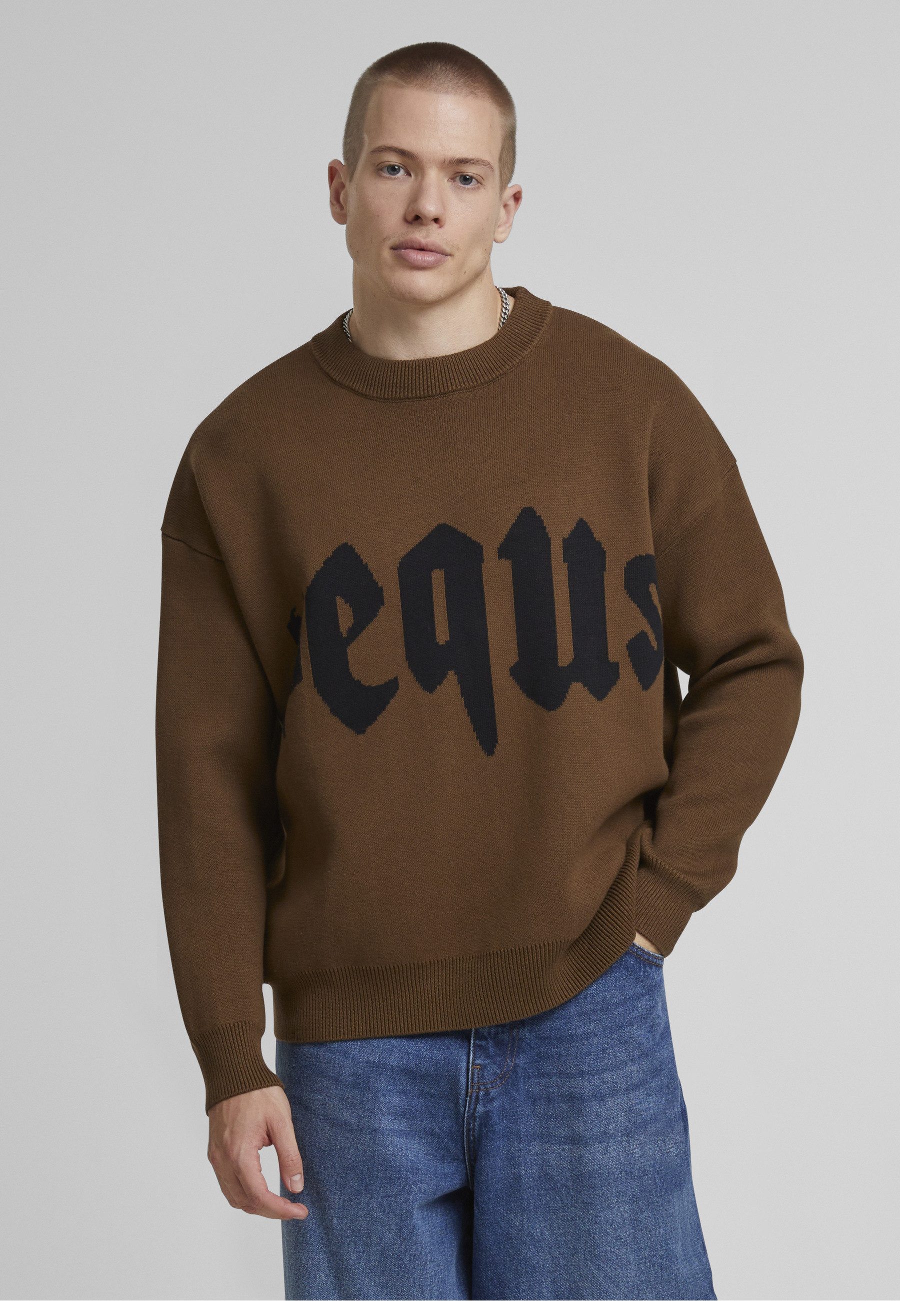 PEQUS Rundhalspullover PEQUS PEQUS Mythic Knit Sweater (1-tlg)