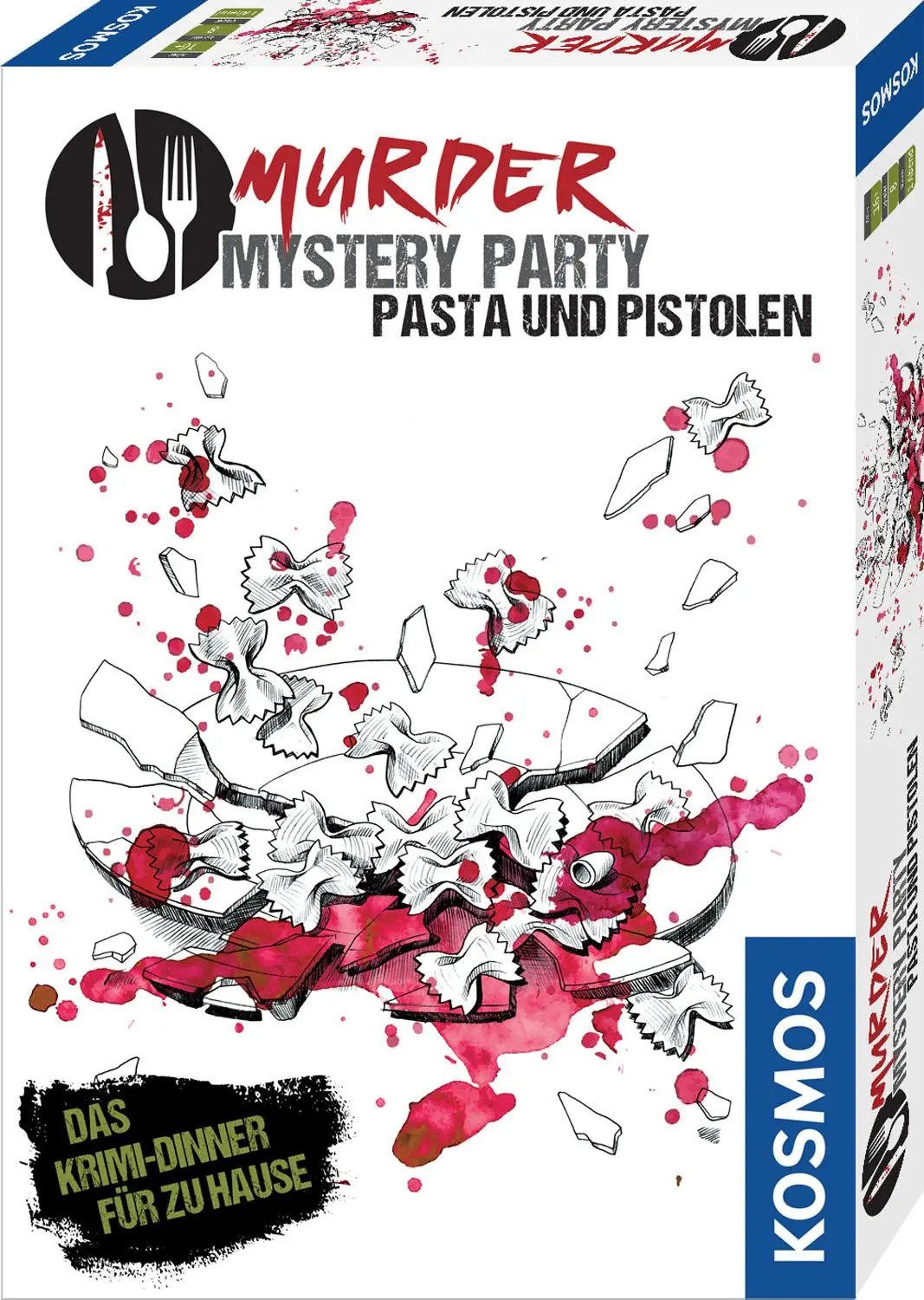 Kosmos Spiel Murder Mystery Party - Pasta und Pistolen