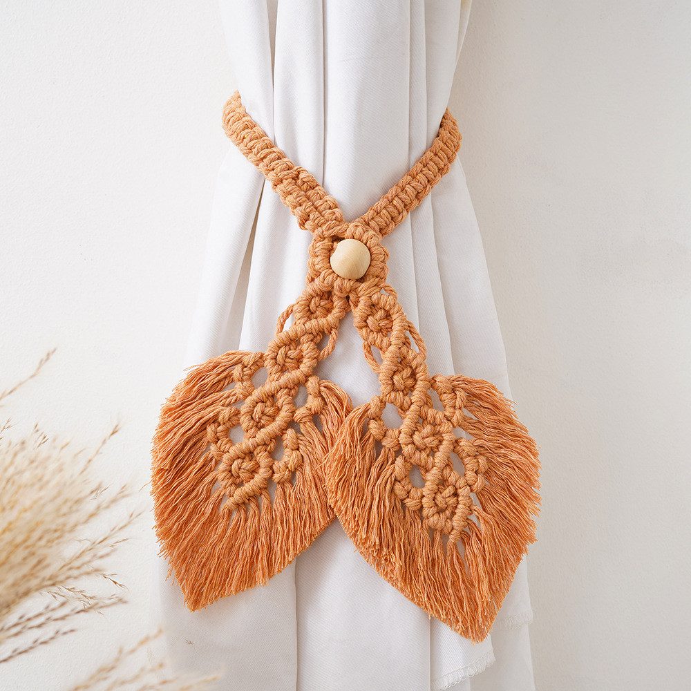 Coonoor Dekoklammer für Raffhalter Boho Gardinenhalter günstig online kaufen