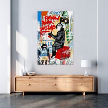 ArtMind XXL-Wandbild Follow dreams, Premium Wandbilder als Poster & gerahmte Leinwand in 4 Größen, Wall Art, Bild, Canva