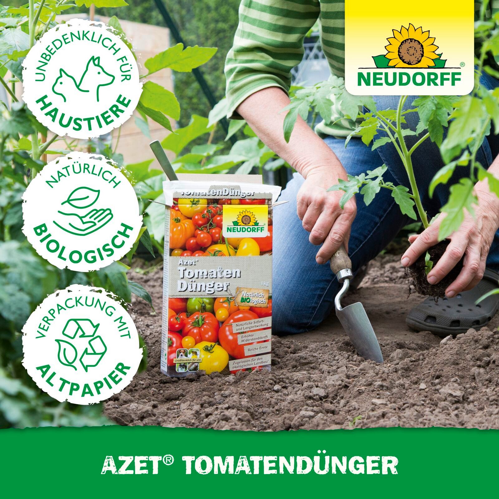Neudorff Tomatendünger Azet TomatenDünger 1 kg – Bild 5 von 5