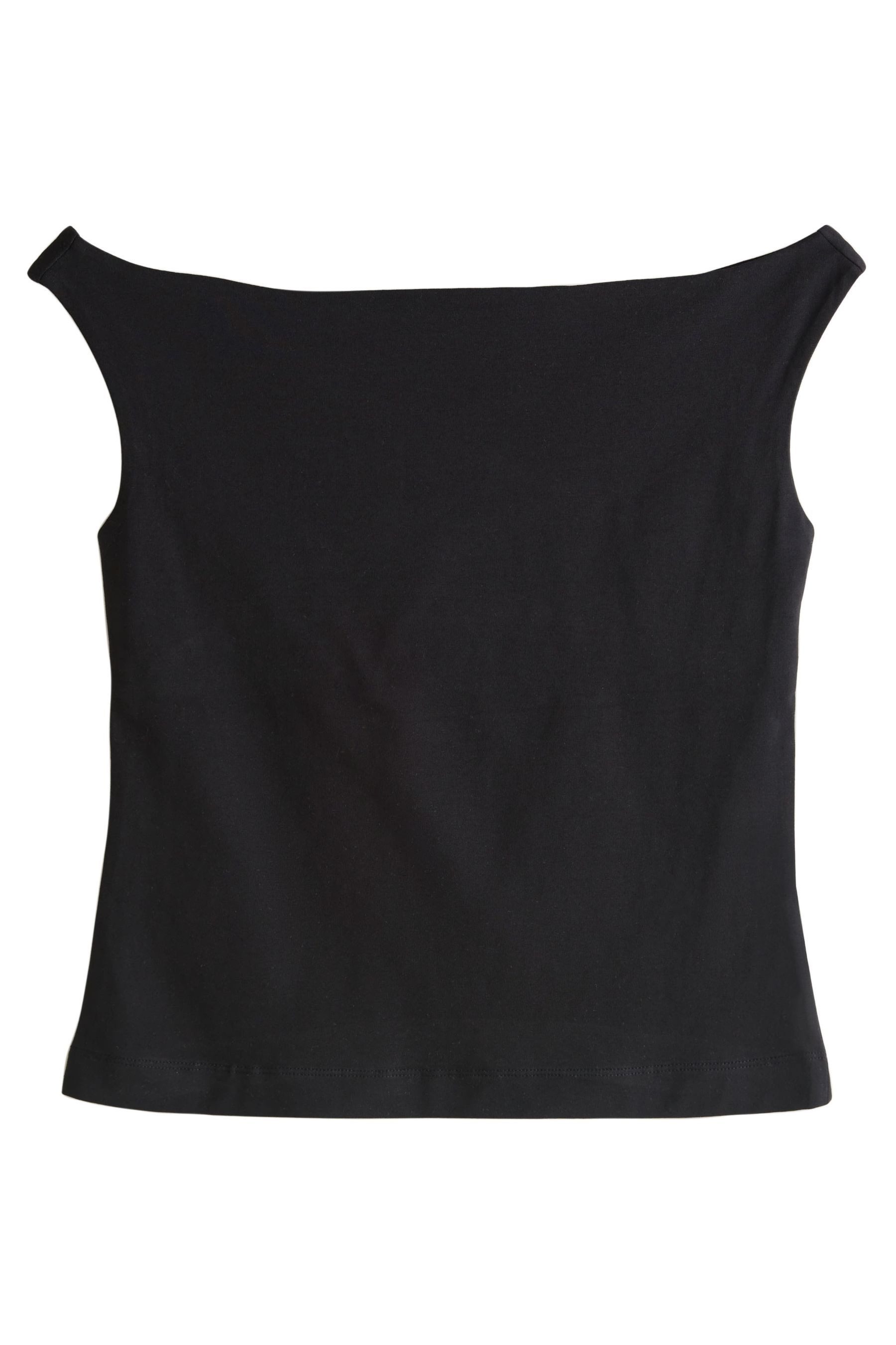 Next Shirttop Trägertops mit offenem Ausschnitt, 3er-Pack (3-tlg)