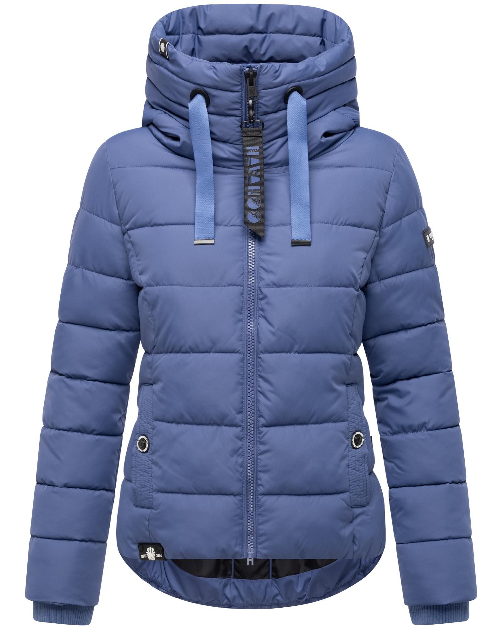 Navahoo Steppjacke Amayaa stylische Damen Winterjacke mit coolen Applikatio günstig online kaufen