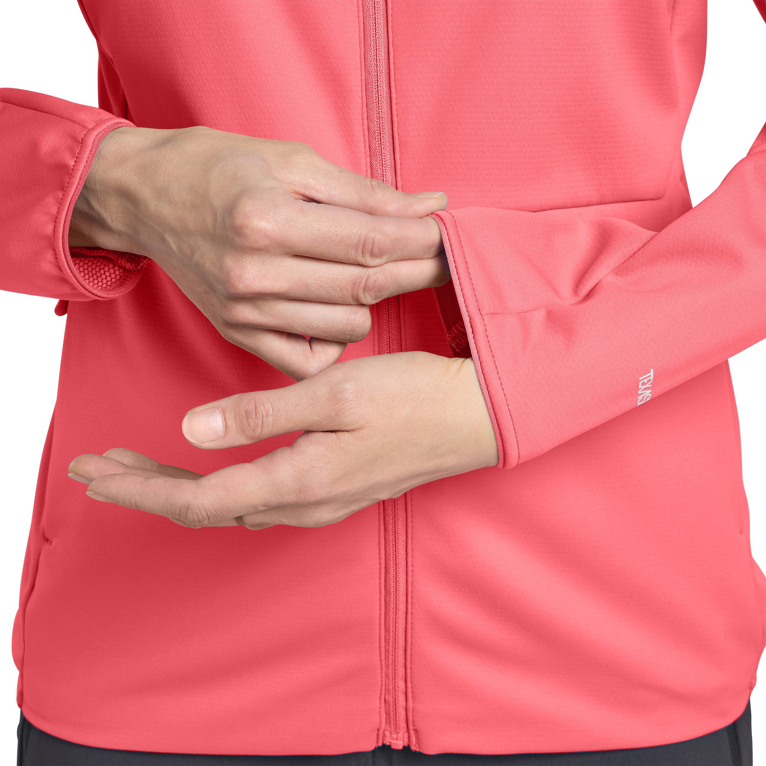 Jack Wolfskin Softshelljacke FELDBERG HOODY W mit zwei Hüfttaschen, atmungsaktiv, winddicht, wasserabweisend