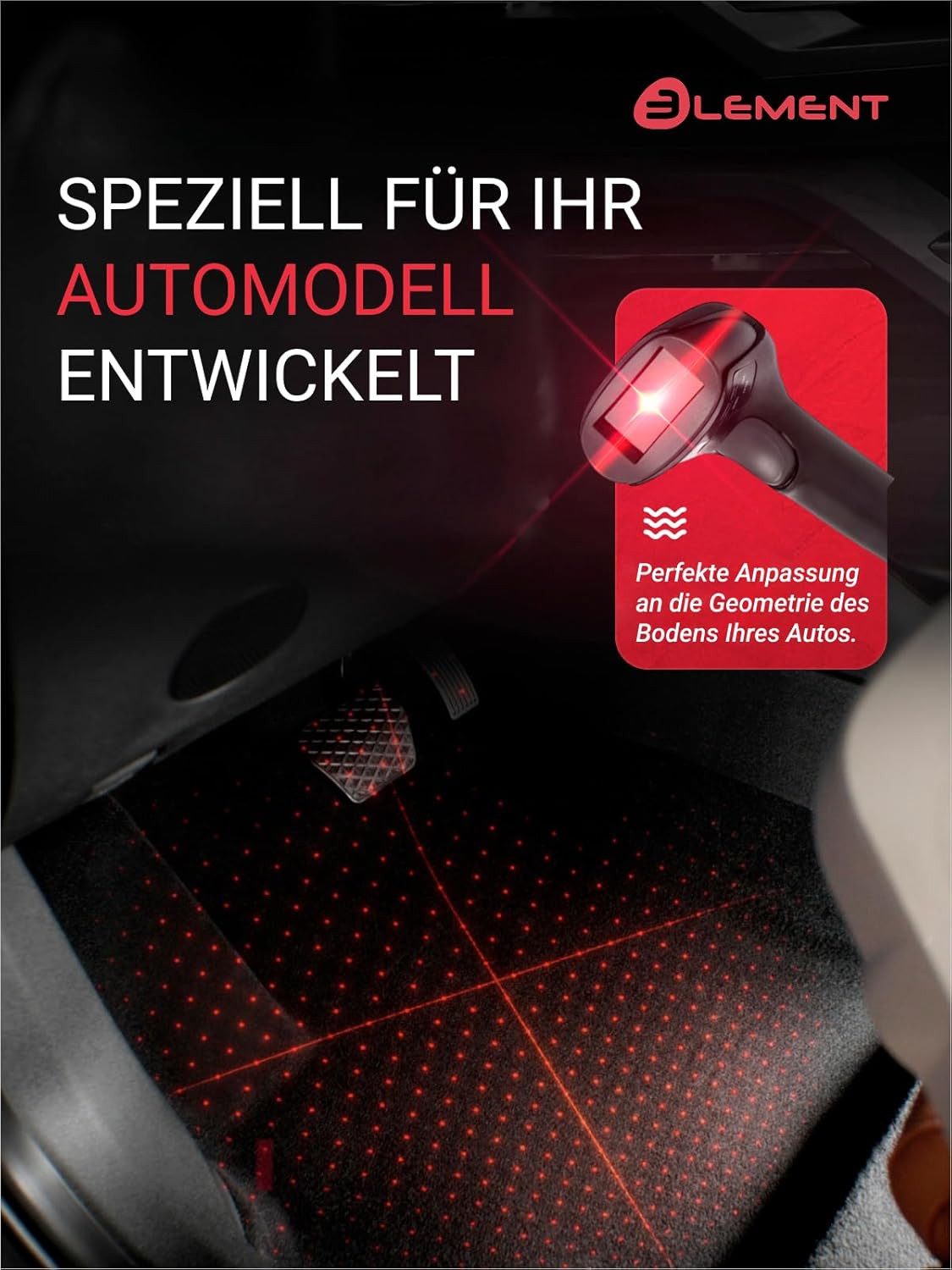 LEMENT Car Floor Mats for OPEL Zafira 2012-> 7 Seats, for OPEL Zafira Passenger Car, Perfectly Fitting