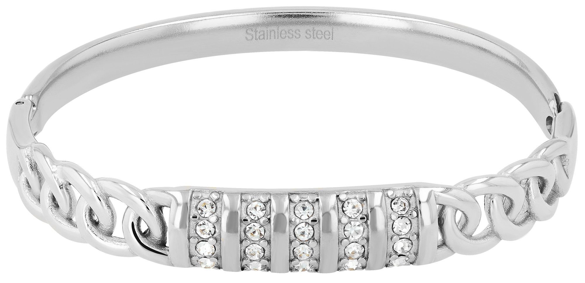 AKZENT Armband 5030680 Edelstahl silber wasserfest günstig online kaufen