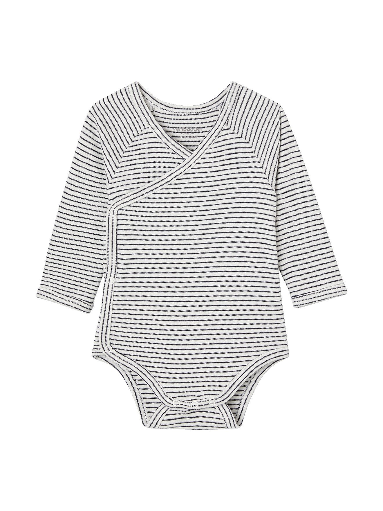 vertbaudet Kurzarmbody Baby Langarm-Bodys mit Tieren, Bio-Baumwolle 5er-Pack