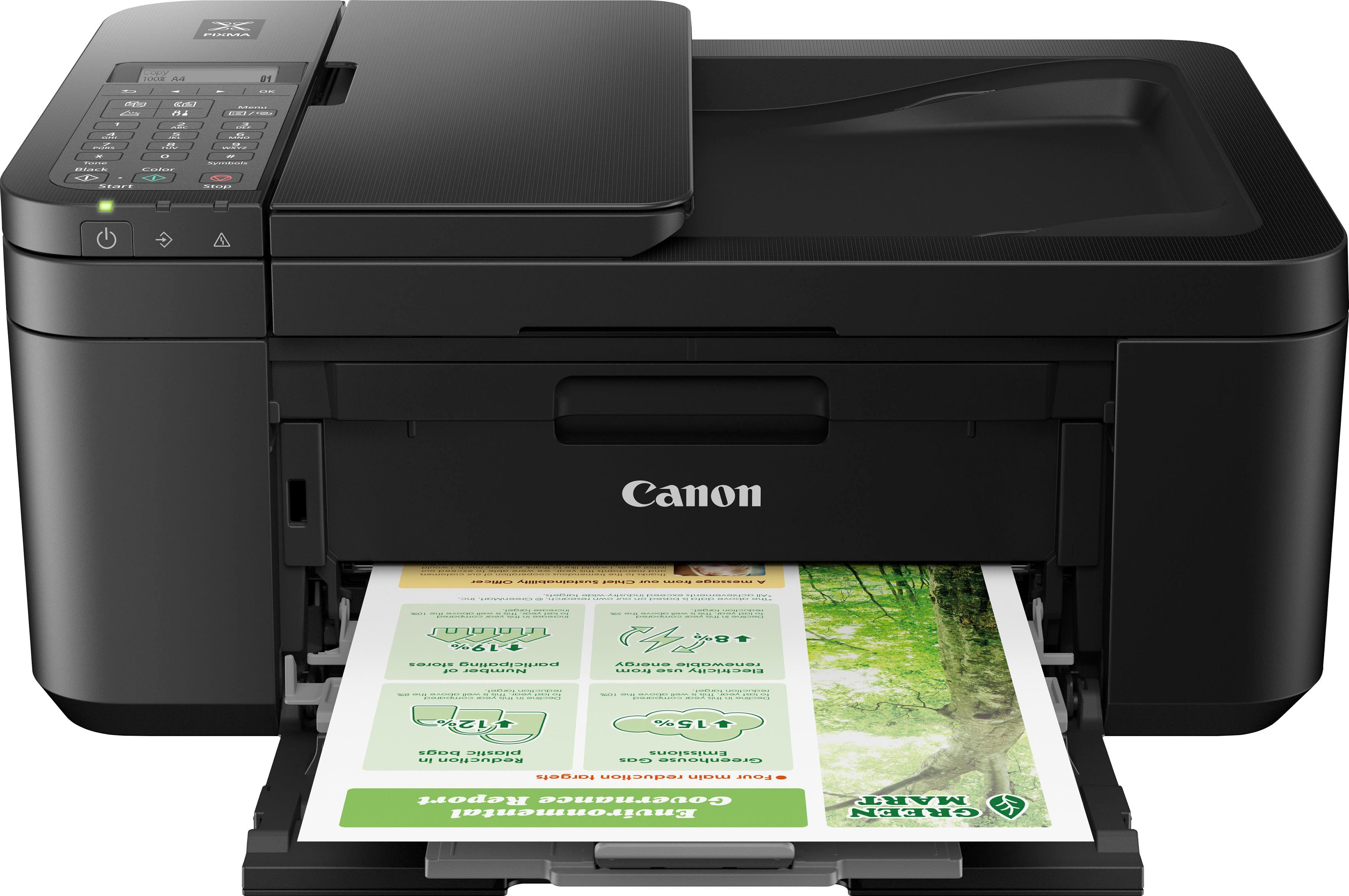 Canon Wi-Fi (WLAN TR4650 Direct) PIXMA Multifunktionsdrucker, (Wi-Fi),