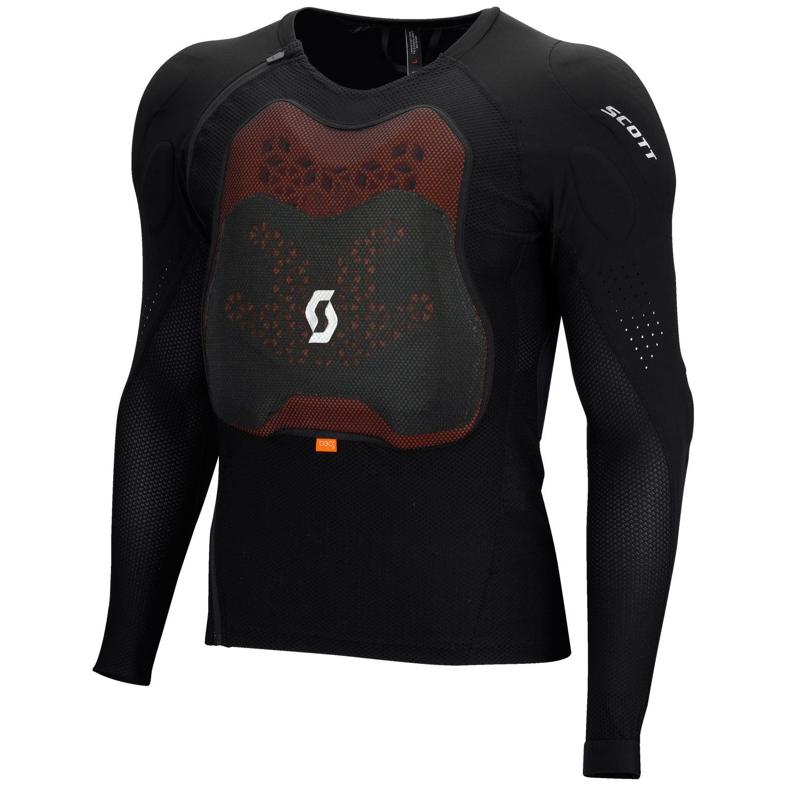 Scott Motorradjacke SCOTT Protektorenjacke Softcon Hybrid Pro schwarz atmungsaktiv