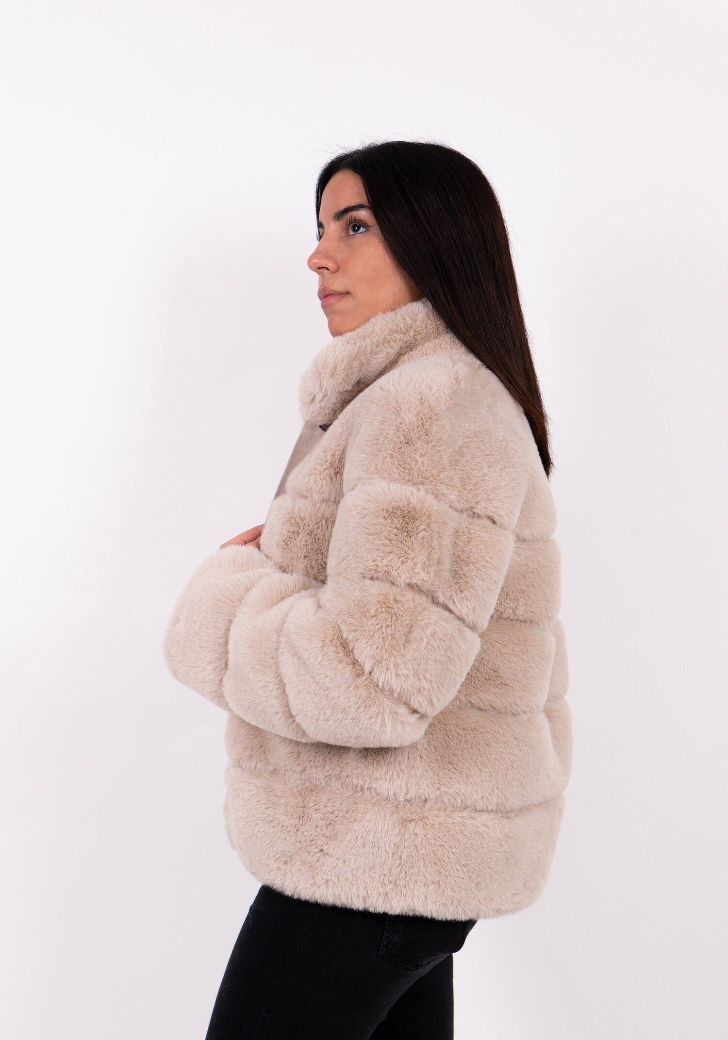 Passioni Fellimitatjacke Noelle - Basic Faux Fur Winterjacket günstig online kaufen