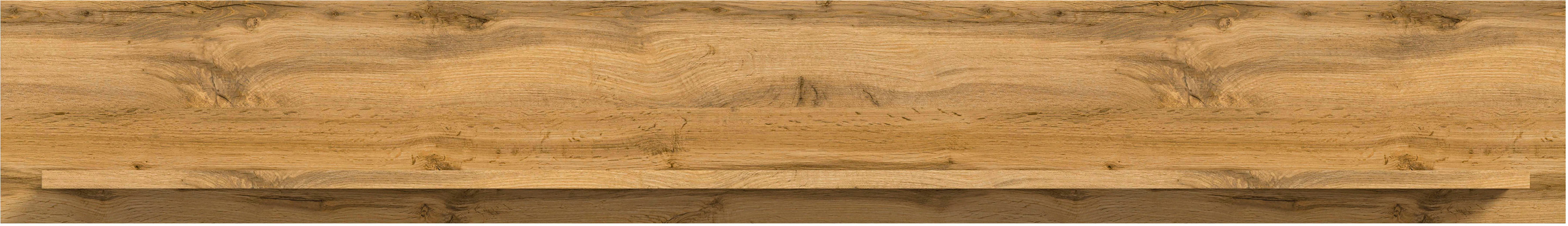 Home affaire Wandboard AOSTA, TOPSELLER!, Breite 140 cm, 1 Ablageboden, Regal, Wandregal, Ablageboard, Wandpaneel, Wohnzimmerregal